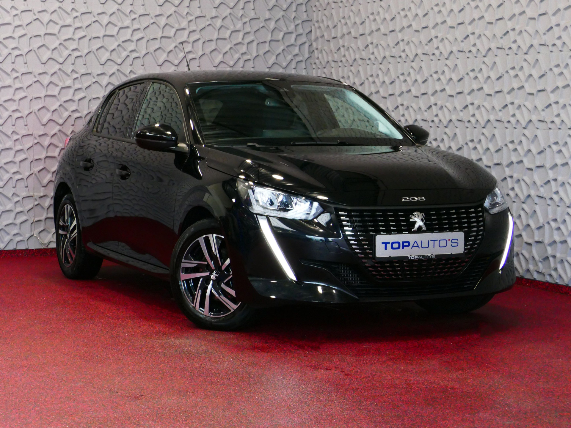 Peugeot 208 1.2 ALLURE VIR.COCKPIT ✅100PK ✅CARPLAY NAVI LMV LED ✅STOELVERW. ✅360CAM ADAP.CRUISE KEYLESS 2024