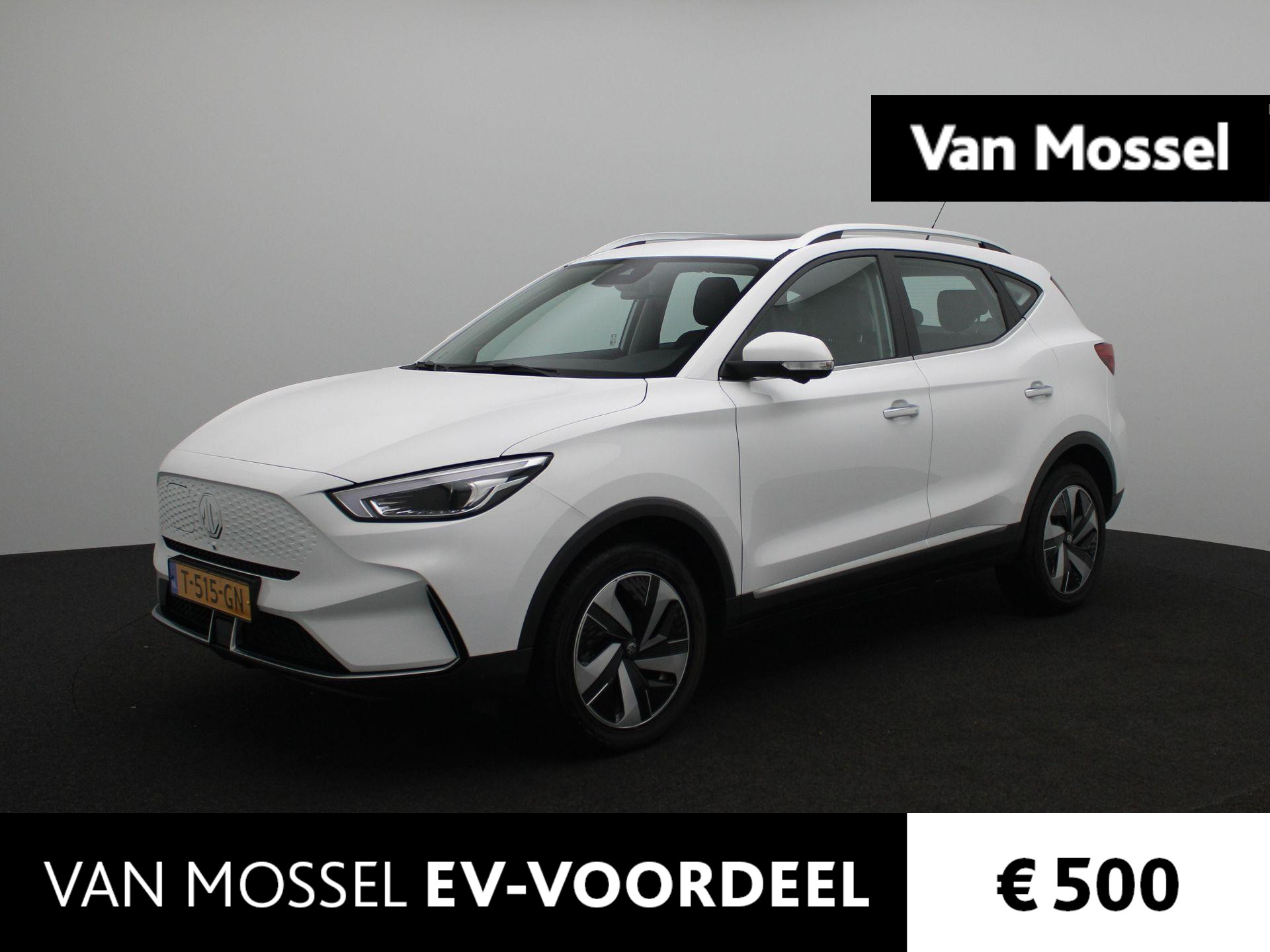 MG ZS-EV Standard Range Luxury 50 kWh | Leder | Panoramadak | Led Koplampen | Navi | 360 Camera | Stoelverwarming |