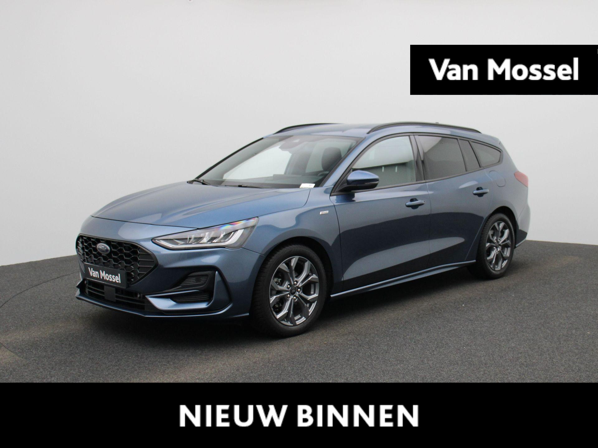 Ford Focus Wagon 1.0 EcoBoost Hybrid ST Line | WINTER PACK | AUTOMAAT | CHROME BLUE |