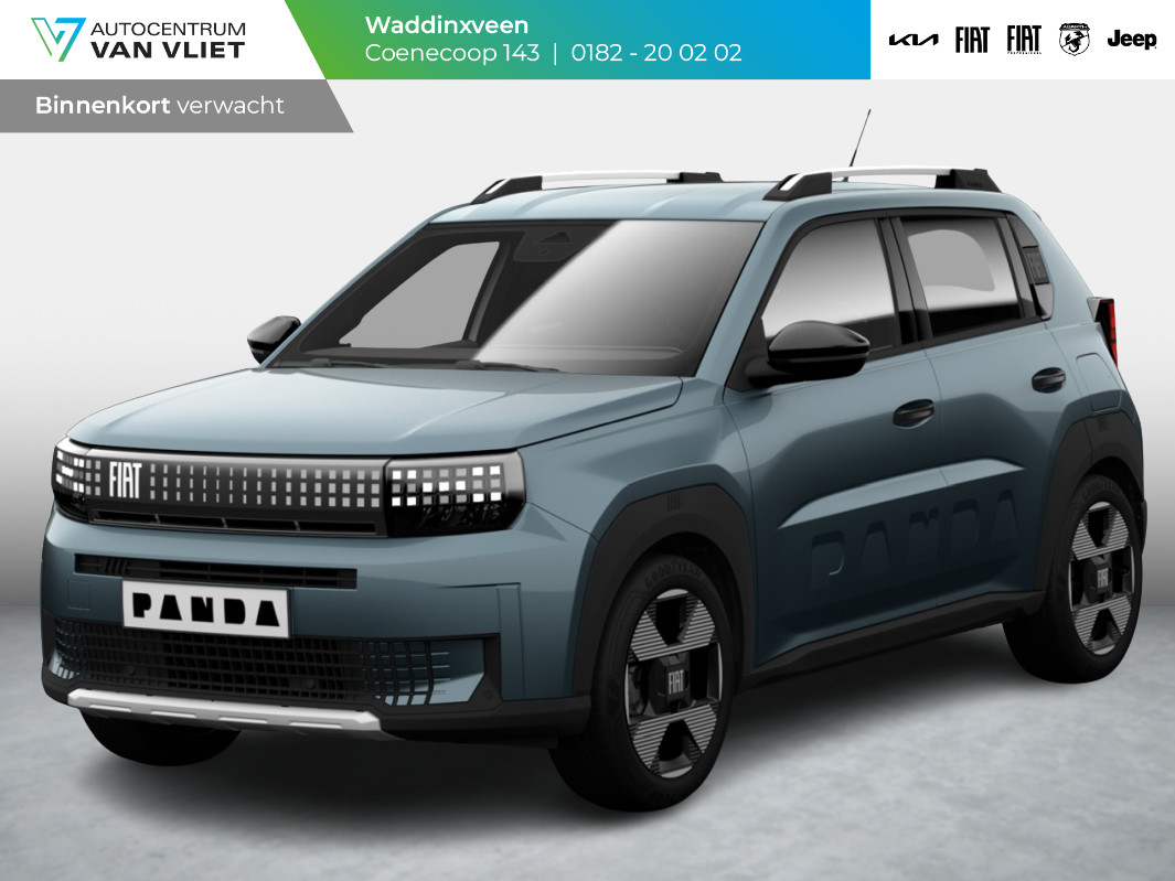 Fiat Panda Grande 1.2 Hybrid La Prima | Automaat | Camera | Clima | Apple Carplay | Cruise | Navi | 17" | Winter Pack