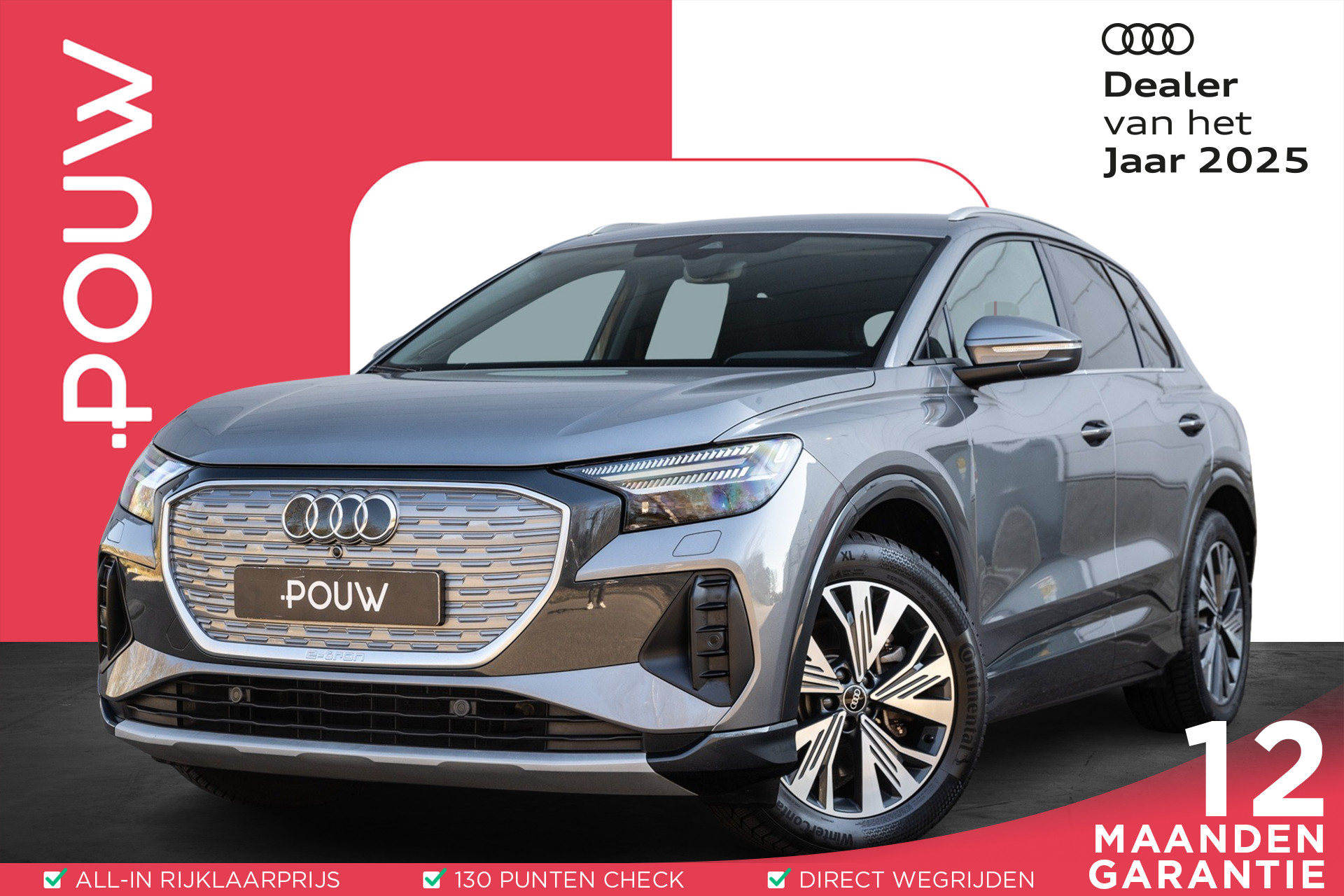 Audi Q4 e-tron 40 204pk Launch Edition Advanced Plus 77 kWh | Achteruitrijcamera | PDC V+A | Sonos Audio