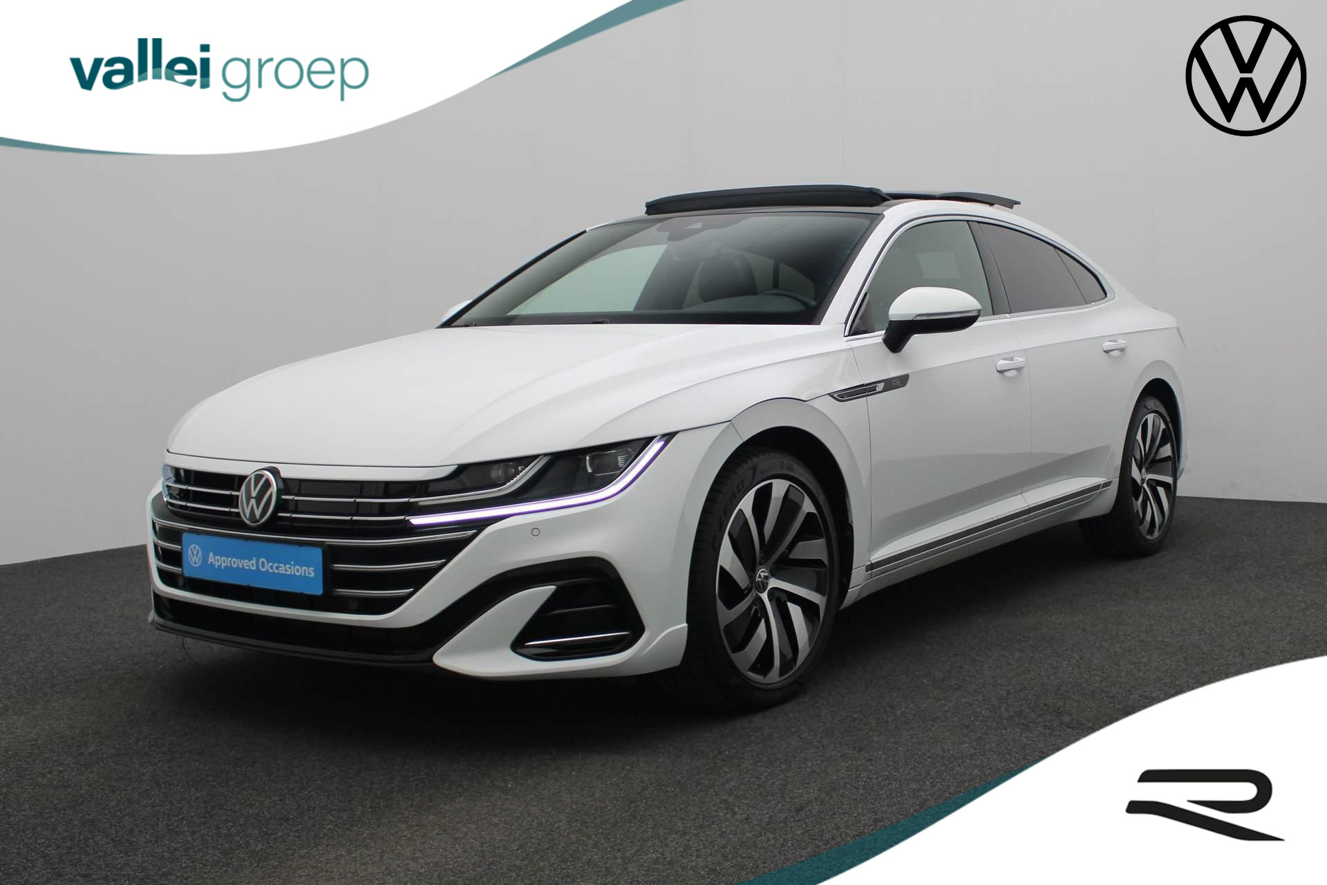 Volkswagen Arteon 1.4 TSI 218PK DSG eHybrid R-Line Business+ | Pano | Leder/alcantara | Adaptief onderstel | Stoelverwarming | Camera | Navi | ACC | Keyless | ErgoComfort