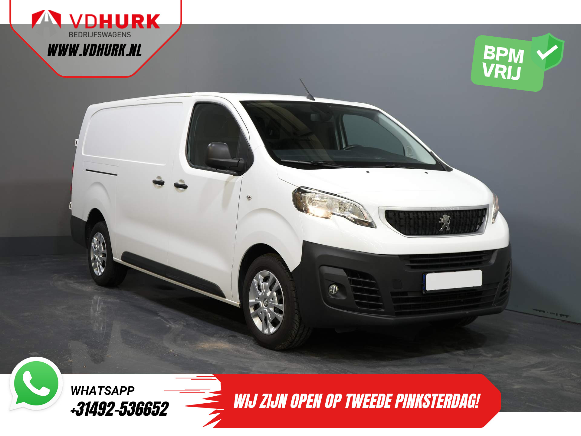 Peugeot Expert 2.0 HDI 125 pk Aut. L3 Cruise/ PDC/ Airco