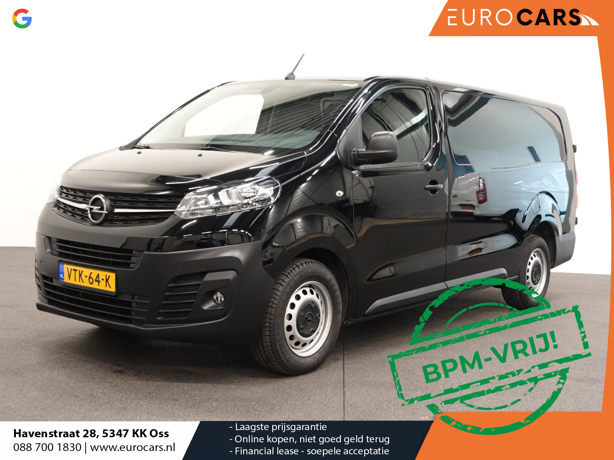Opel Vivaro 2.0 CDTI Automaat L3H1 Edition 3-zits Airco Navigatie Trekhaak Cruise Carplay Sidebars