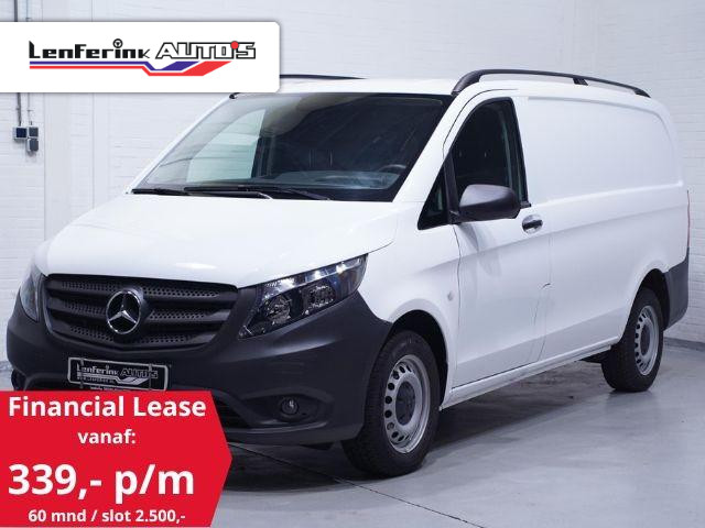 Mercedes-Benz Vito 116 CDI 163 pk Lang Navi, Camera, Trekhaak Airco, Achterklep, Cruise Control, DAB+, 3-Zits