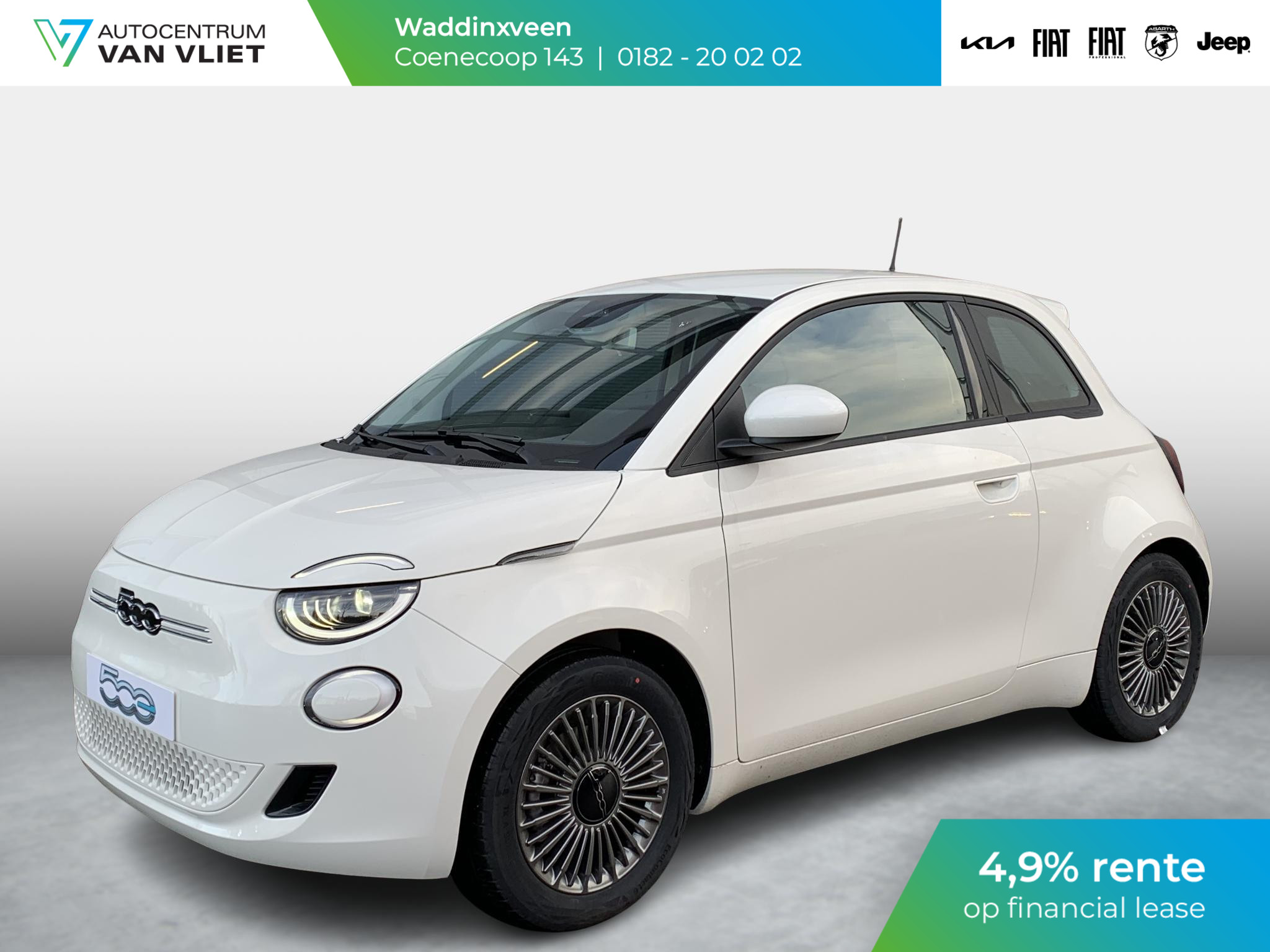 Fiat 500e Business Launch Edition 42 kWh | BTW Auto | Clima | Cruise | 16" | Apple Carplay