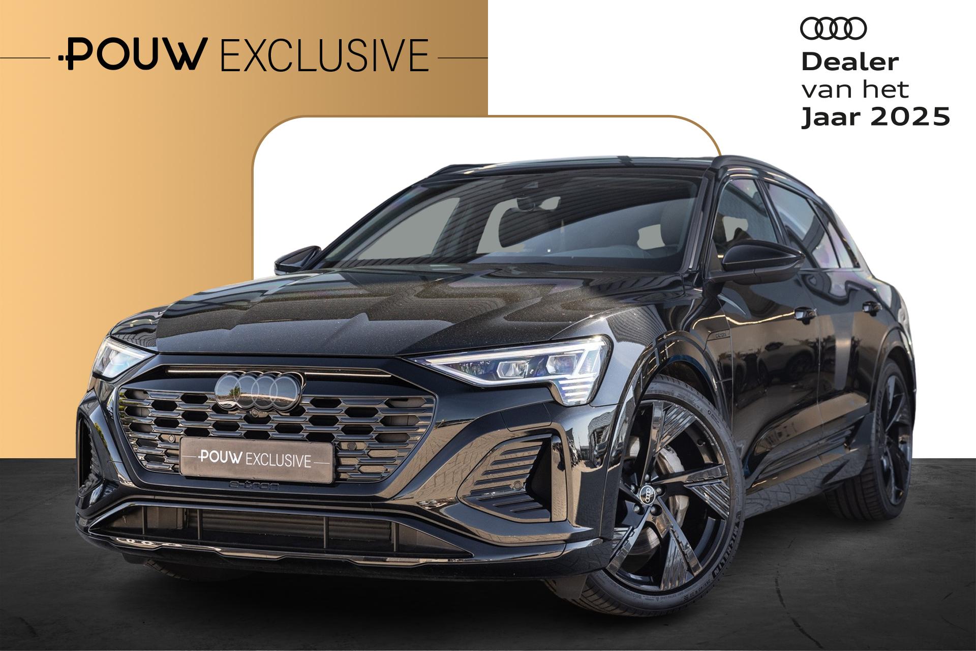 Audi Q8 e-tron 55 408pk quattro S Edition 115 kWh | Panoramadak | Luchtvering | 22" Velgen | Memory | Matrix LED