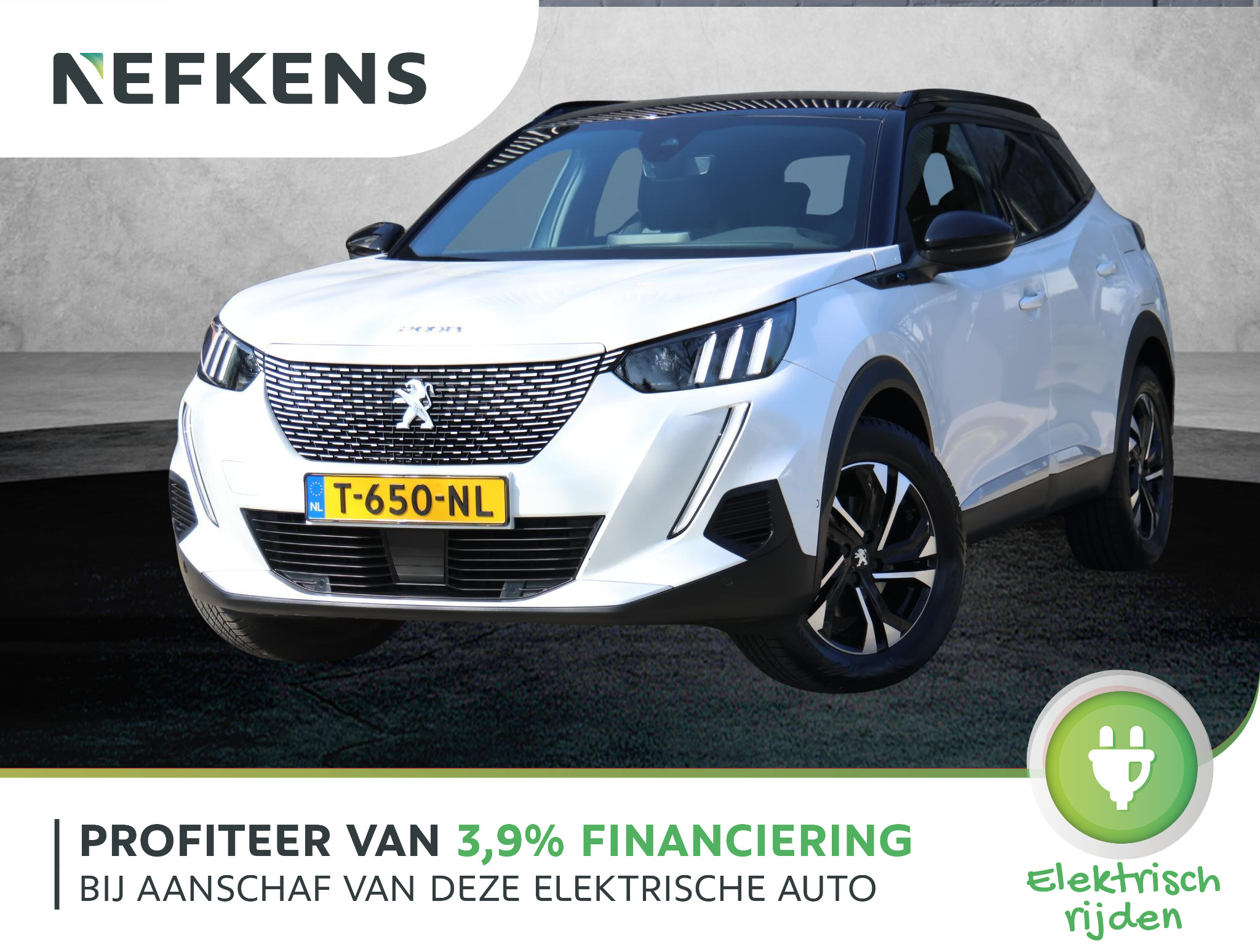 Peugeot e-2008 EV GT 50 kWh | Navigatie | Keyless | Cruise Control | Climate Control | Camera | LED | Apple Carplay/Android Auto | TwoTone |