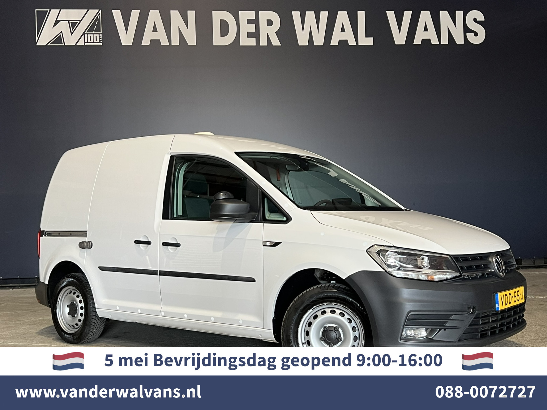 Volkswagen Caddy 2.0 TDI L1H1 inrichting Euro6 Airco | Apple Carplay | Trekhaak | Cruisecontrol parkeersensoren, android auto