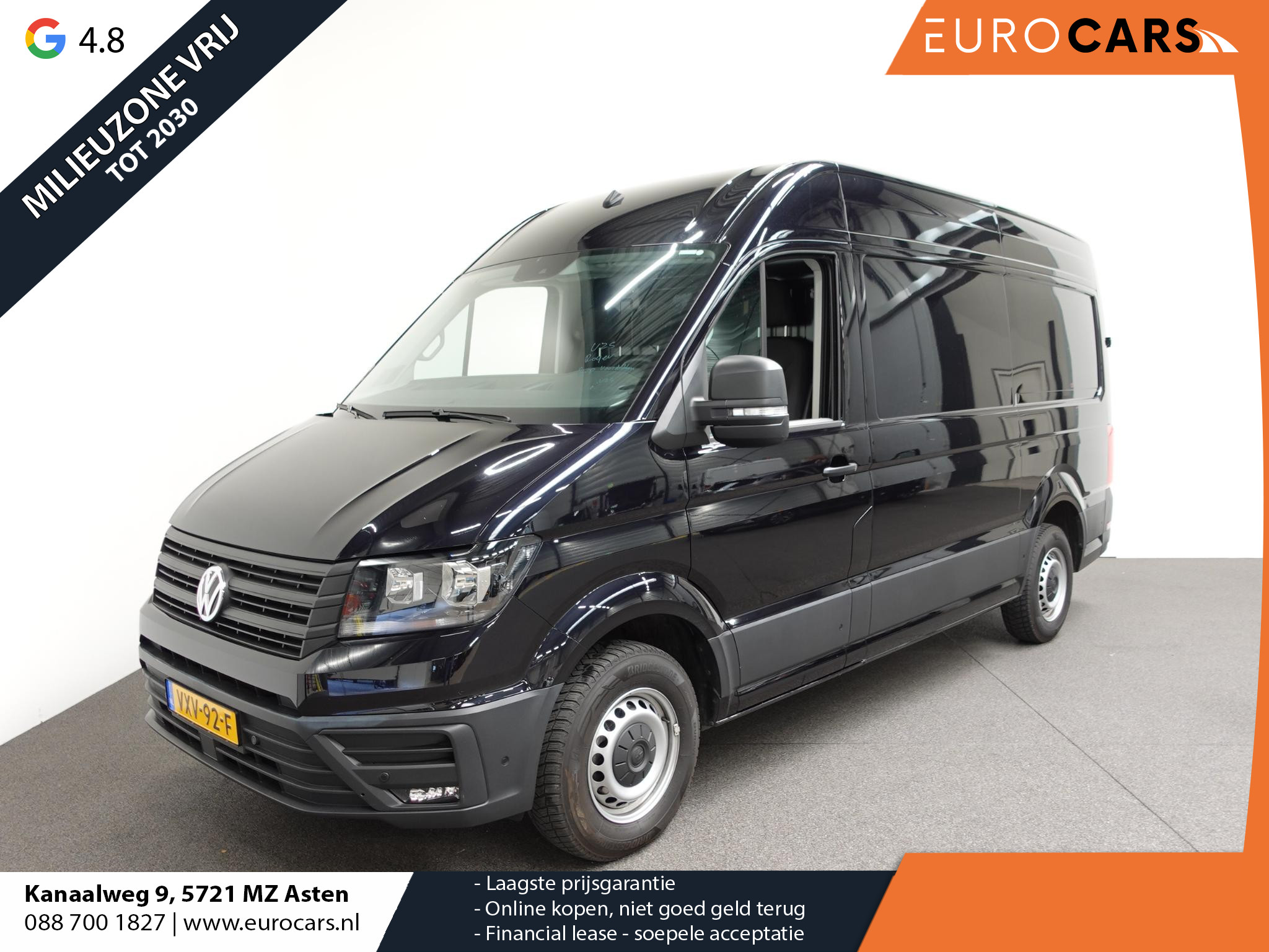 Volkswagen Crafter 177pk Automaat L3H3 L2H2 Highline Airco App-connect ACC Camera Trekhaak