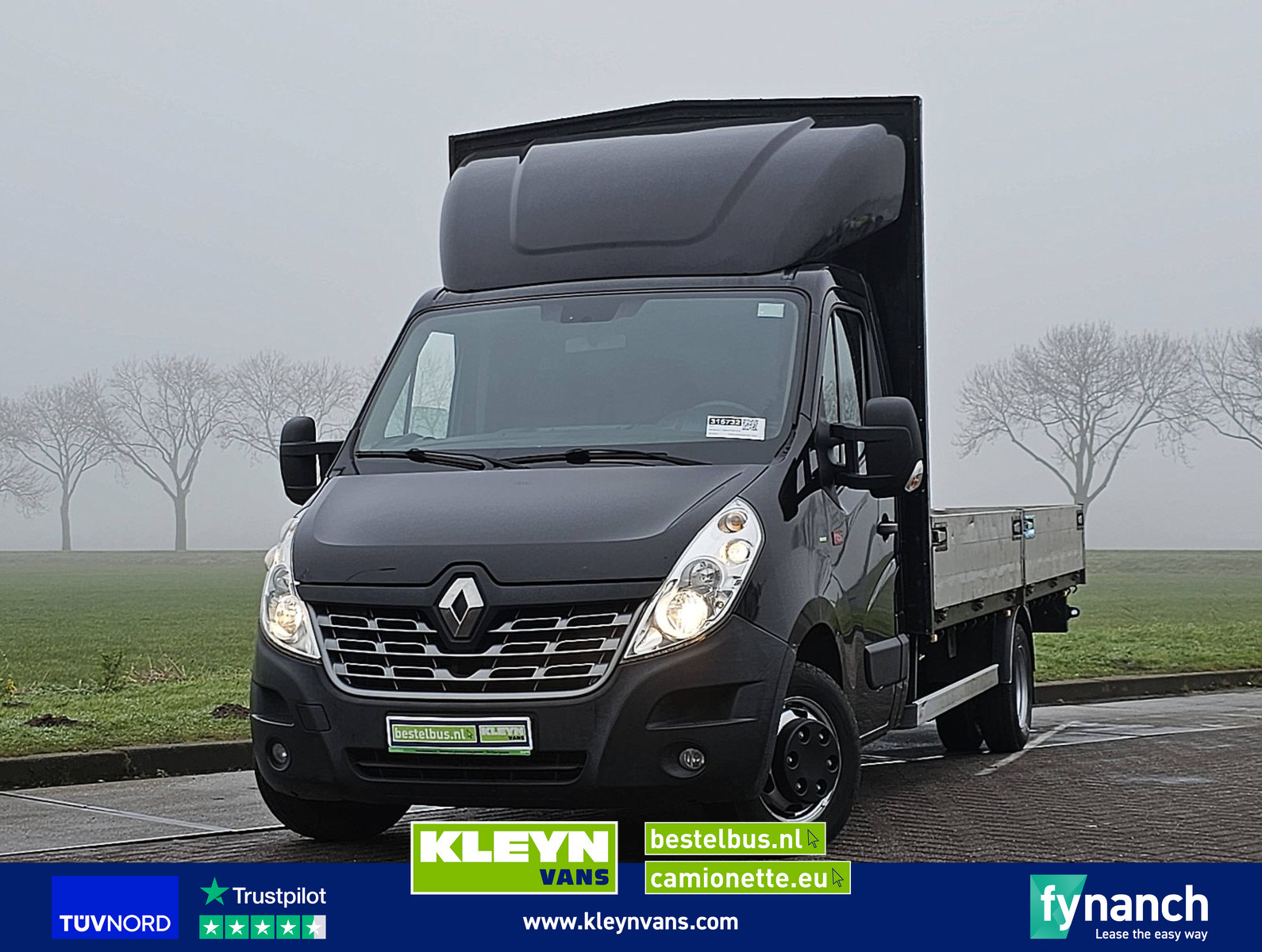 Renault Master 2.3 Open-Laadbak XXXL!