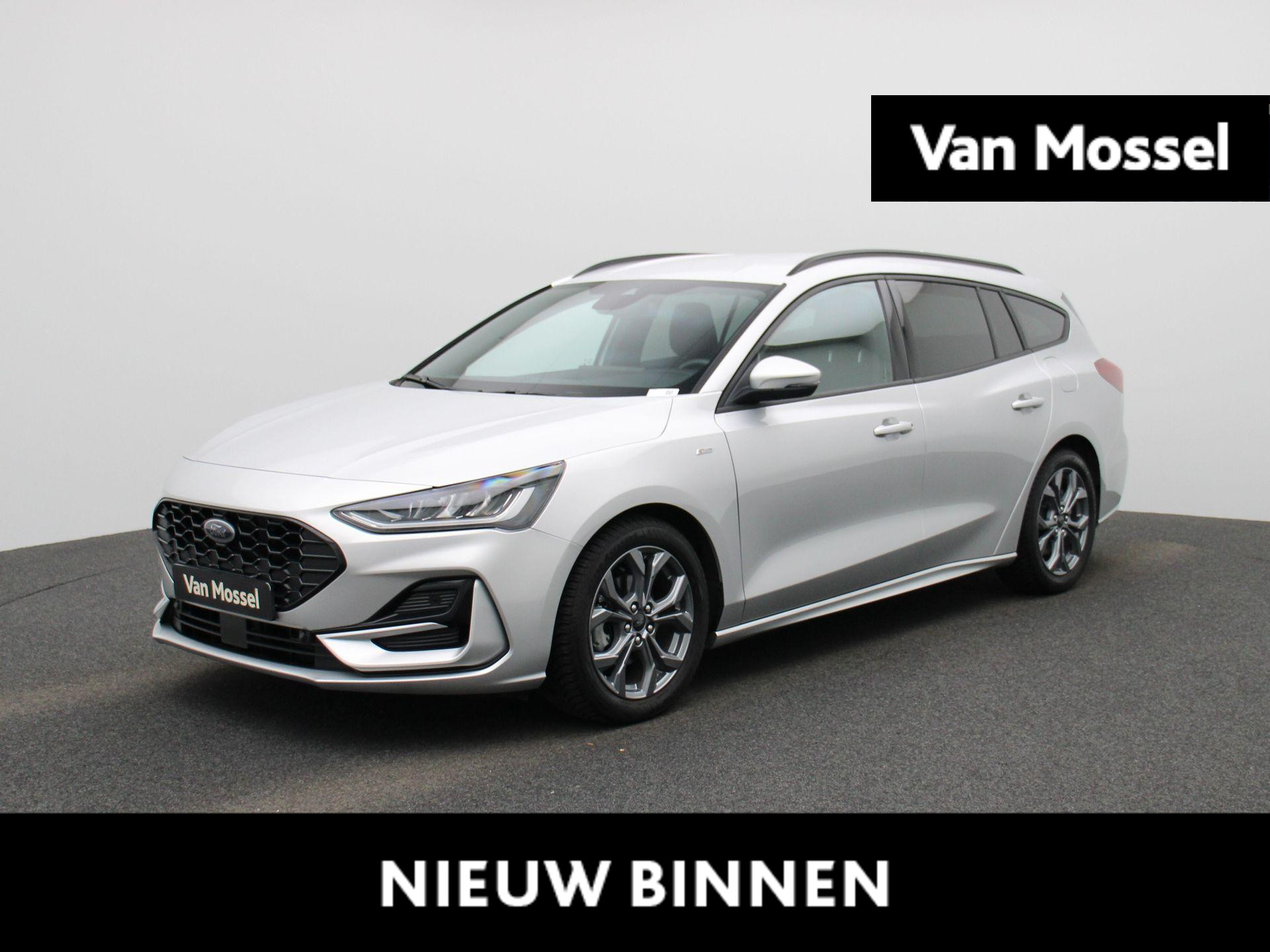 Ford Focus Wagon 1.0 EcoBoost Hybrid ST-Line | Automaat | Verwarmbare Voorstoelen/Stuurwiel/Voorruit | Draadloos Carplay | 17" LMV | All Season Banden |