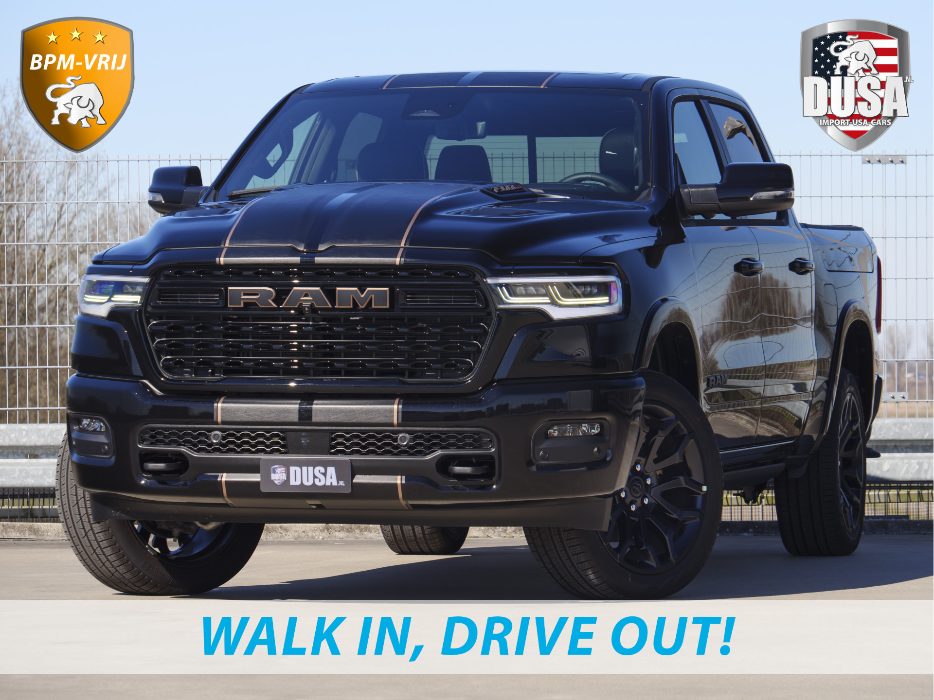 Dodge Ram 1500 | Limited | Night | 3.0L Twin-Turbo I6 | High Output | BPM-VRIJ | Passenger Display | 14,4 Touch Screen | LPG | RAMBOX Getoonde accessoires zijn verkrijgbaar tegen meerprijs