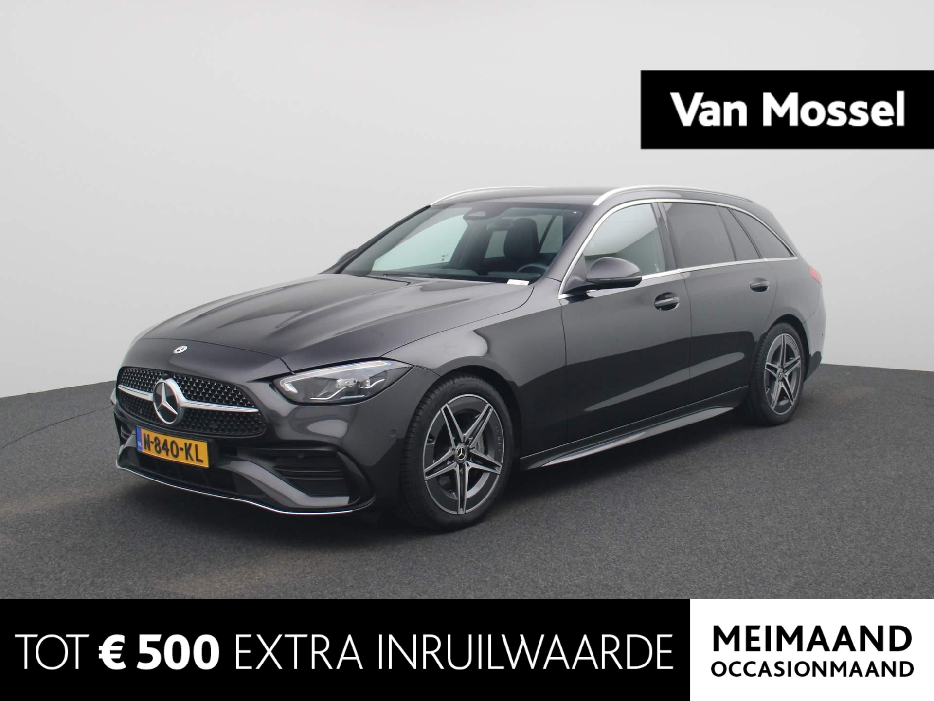 Mercedes-Benz C-Klasse Estate 200 Launch Edition AMG Line | LED Koplampen | Camera | Navigatie | Burmester Audio | Privacy Glass | Elektrische Kofferklep | Stoelverwarming |