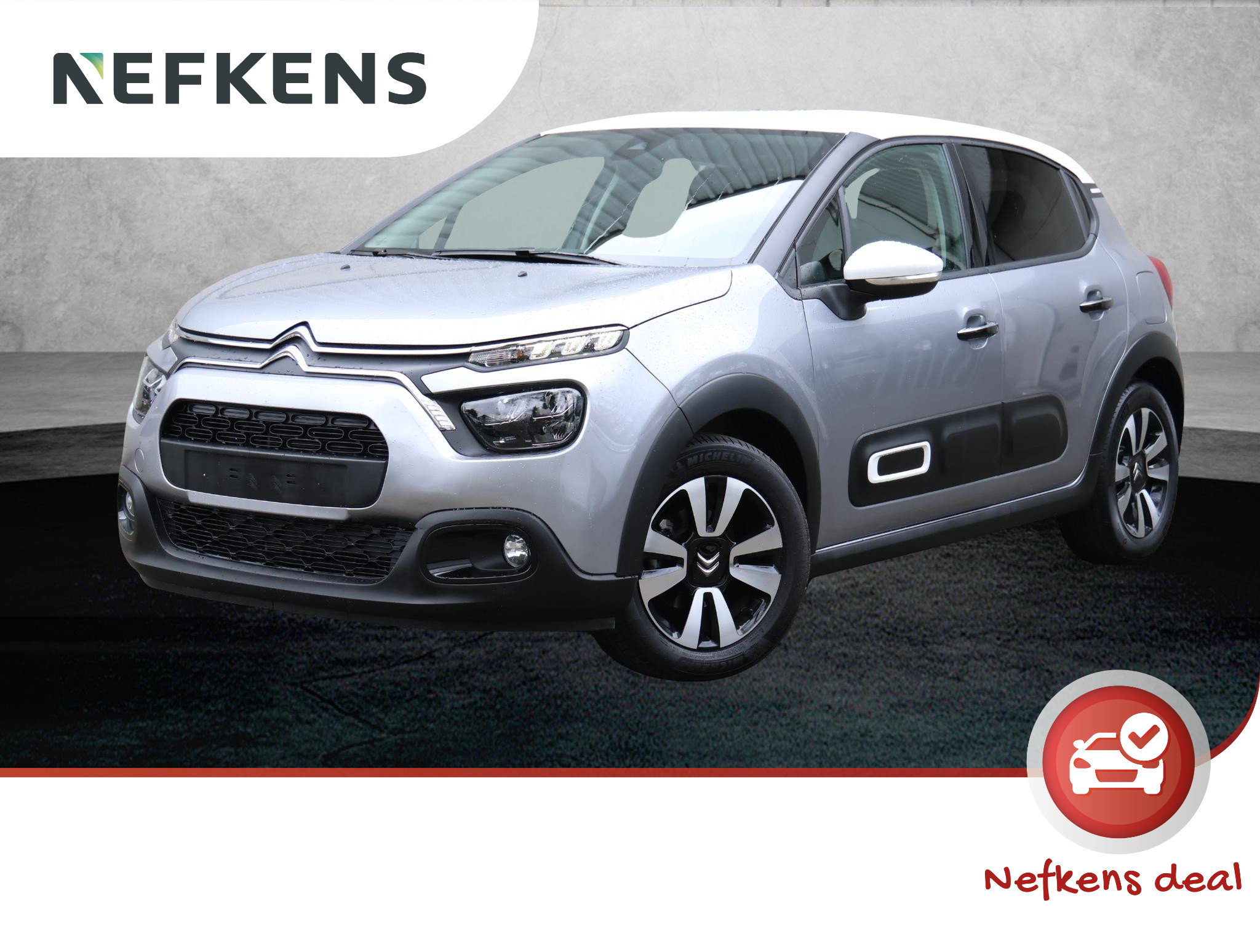 Citroën C3 110pk Feel Edition | Climate | Navigatie | Parkeerhulp | CarPlay | 16" LMV | P.Glass