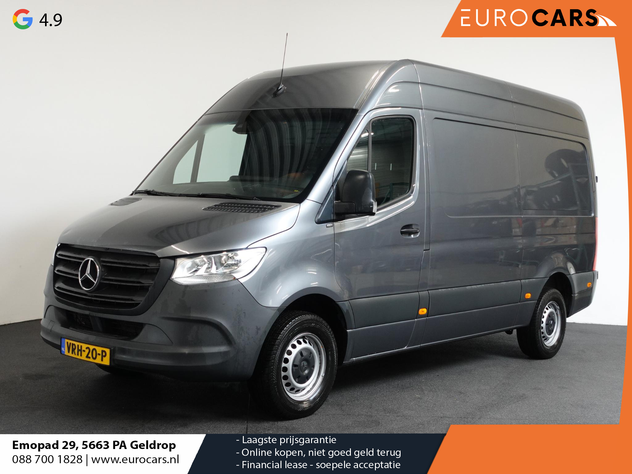 Mercedes-Benz Sprinter 315 L2H2 Airco Cruise Control Camera Navigatie Trekhaak