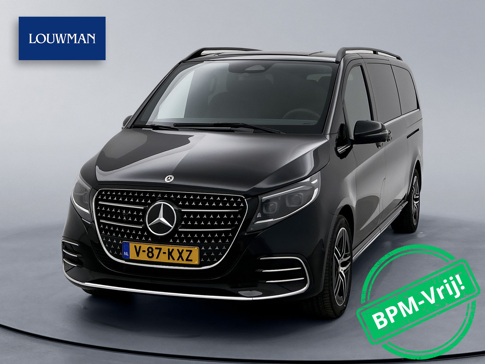 Mercedes-Benz V-Klasse 300d 4-MATIC Extra Lang AMG Avantgarde BPM-Vrij Dubbele Cabine 360 Graden Camera Elektrische Schuifdeuren Multibeam LED Adaptieve Cruise Control