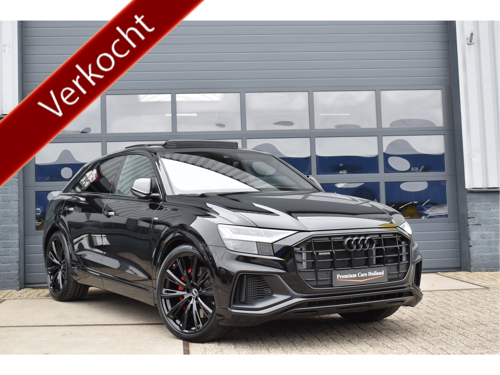 Audi Q8 55 TFSI e Quattro Pano Rs-Stoel 6699 Km Origineel Navi Camera 23 Inch Uniek!
