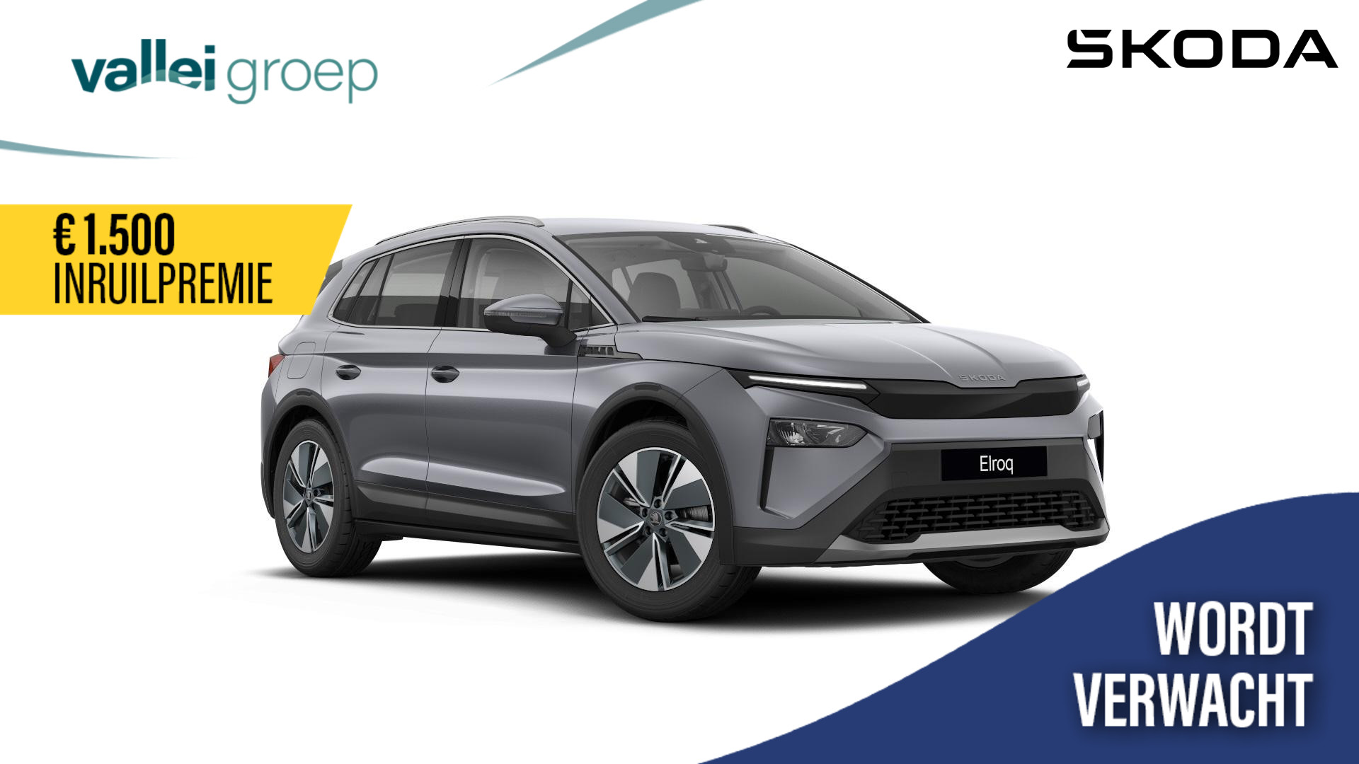 Škoda Elroq Selection Elektromotor 125 kW / 170 PK SUV Elektrische aandrijving