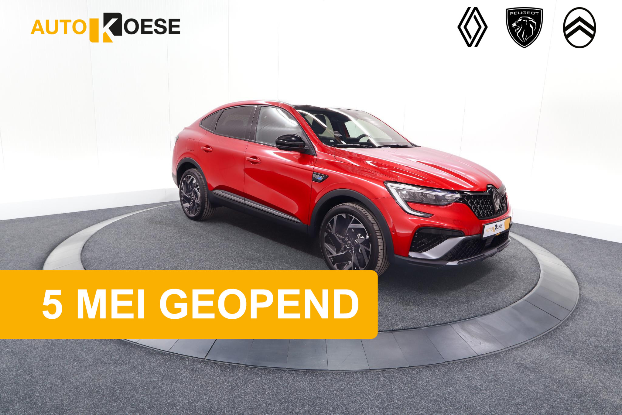 Renault Arkana 1.6 E-Tech hybrid 145 Esprit Alpine | Rondom Camera | Adaptieve Cruise Control | Pack Winter | Dodehoekdetectie