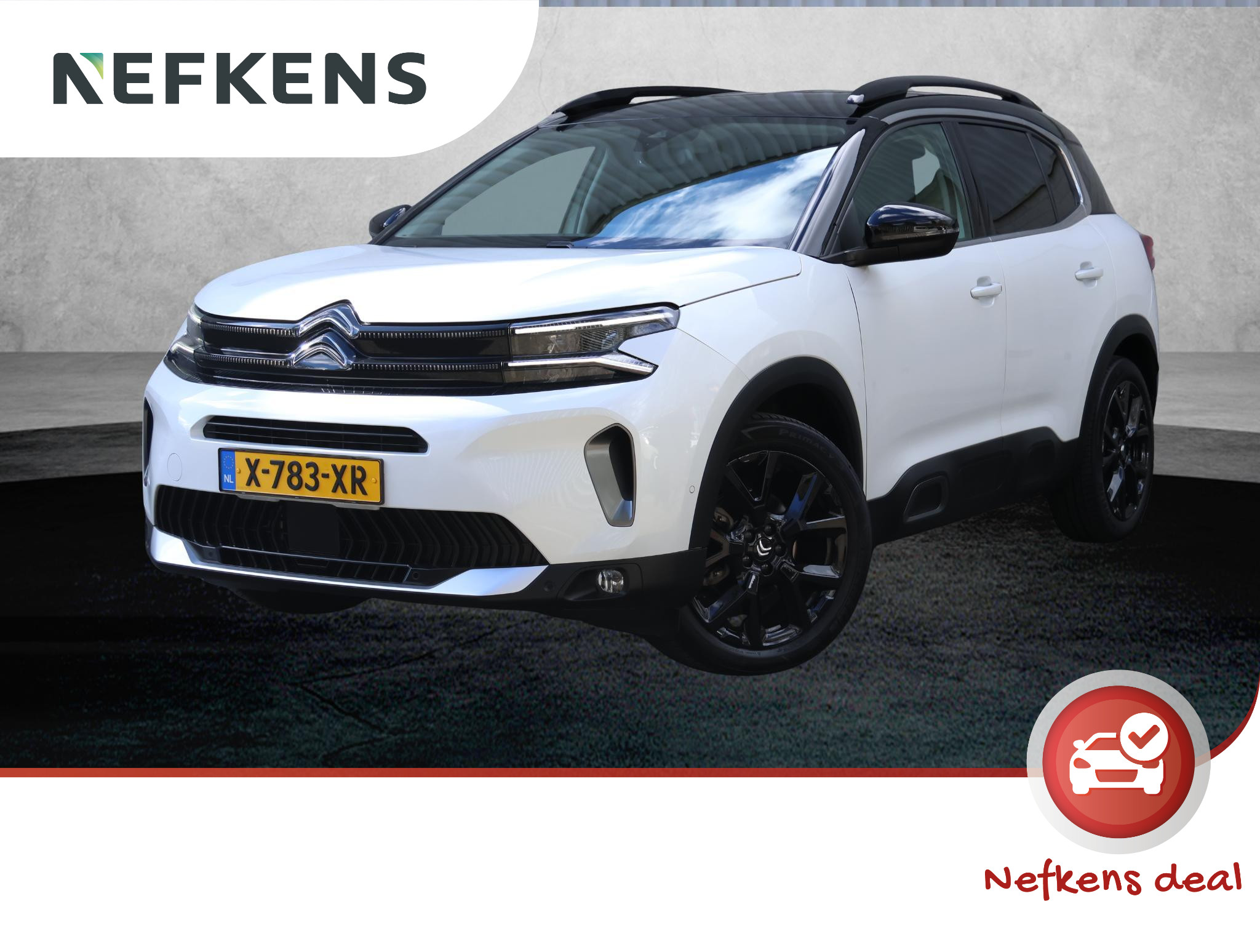 Citroën C5 Aircross 136pk Hybrid ë-Series | Halfleer | Achteruitrijcamera | Climate | Apple Carplay/Android Auto | Adaptive Cruise