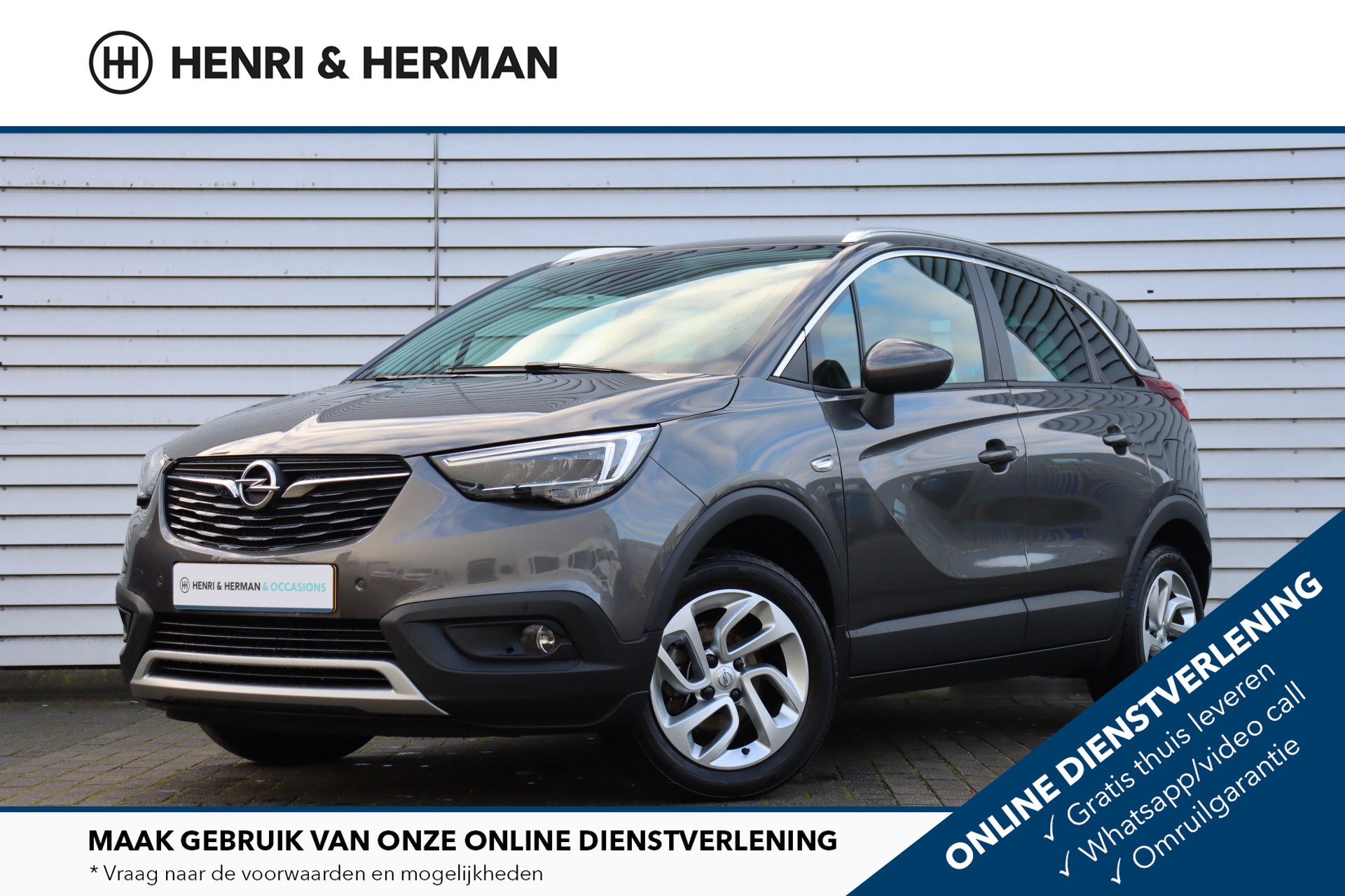 Opel Crossland X 130pk Turbo Innovation (Camera/AGR/1ste eig./Keyless/NAV.)