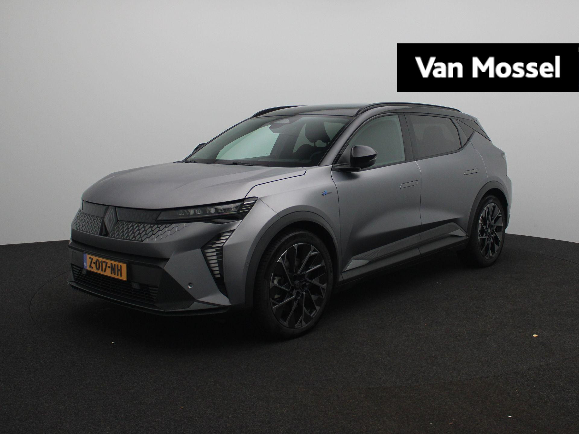 Renault Scénic E-Tech EV87 long range Esprit Alpine | Speciale matte lak Gris Schiste Satin | Pack Advanced Driving Assist | Harman Kardon | Solarbay elektrochromatisch dak