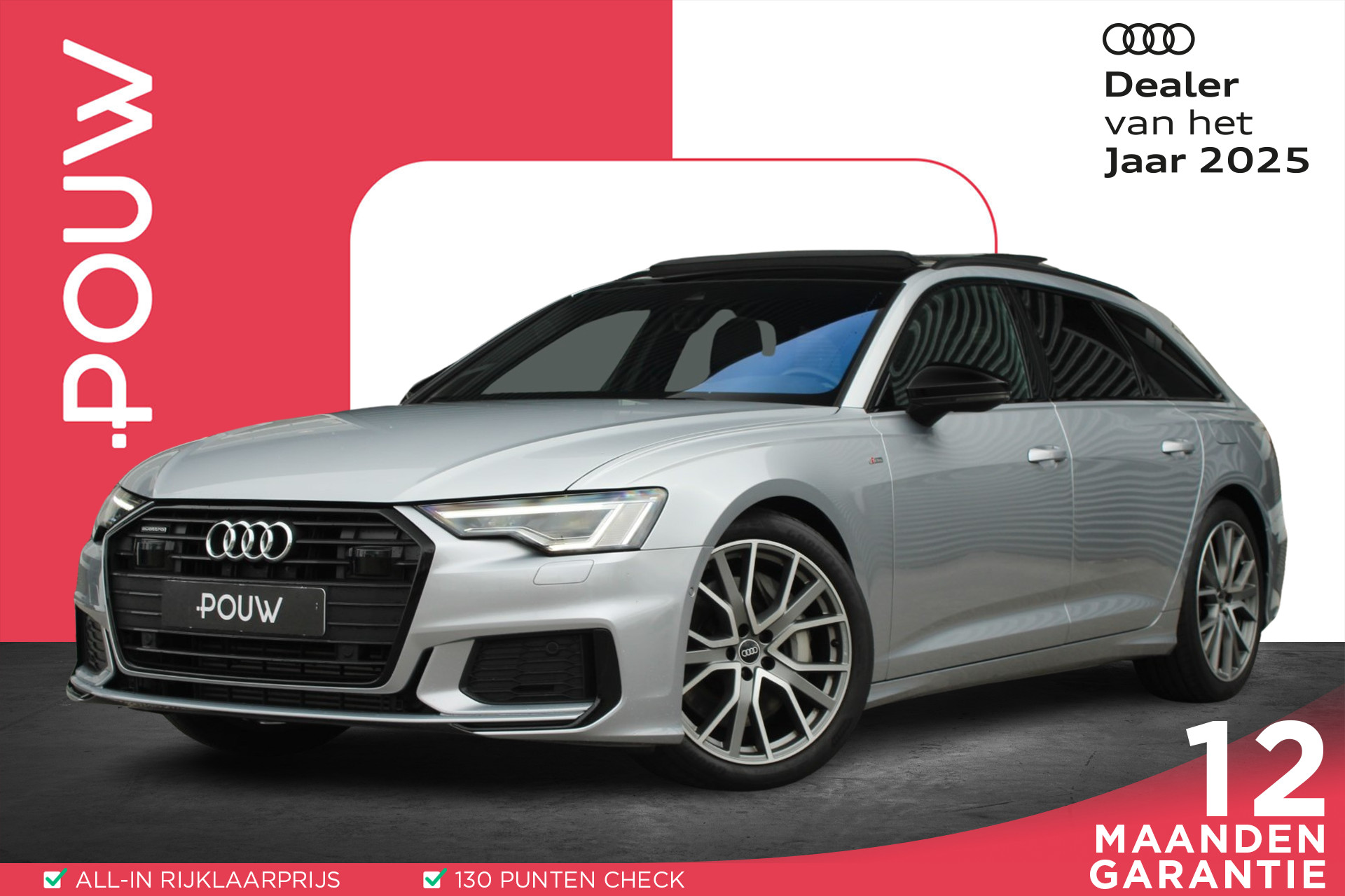 Audi A6 Avant 50 TFSI e 299pk quattro S Edition | Trekhaak | Side Assist | Adaptieve Cruise Control | Achteruitrijcamera