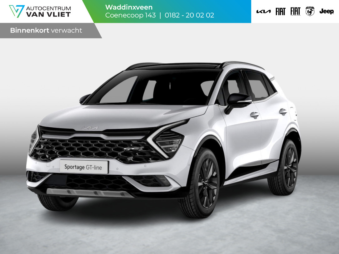 Kia Sportage 1.6 T-GDi Hybrid GT-Line Limited Edition l GT-line exterieur l Navigatie l Keyless go l 18 inch GT velgen l levering Juli l Prijs bij particuliere verkoop incl. inruilpremie