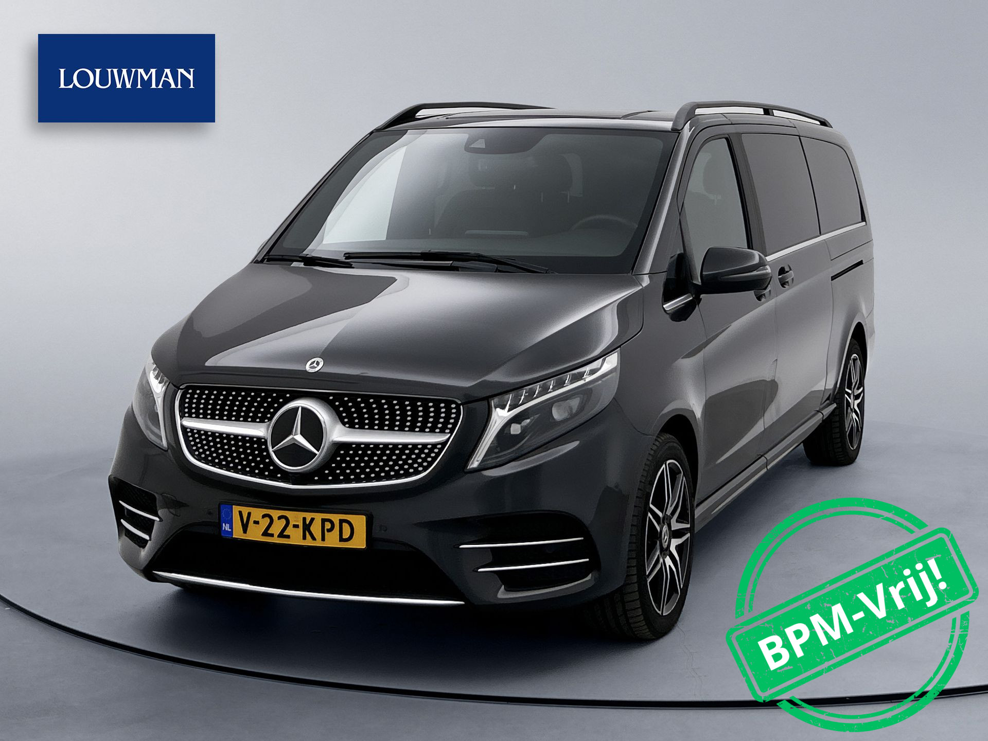 Mercedes-Benz V-Klasse 250d 4-MATIC Extra Lang Avantgarde AMG Styling Dubbele Cabine Leder Dubbele Schuifdeur