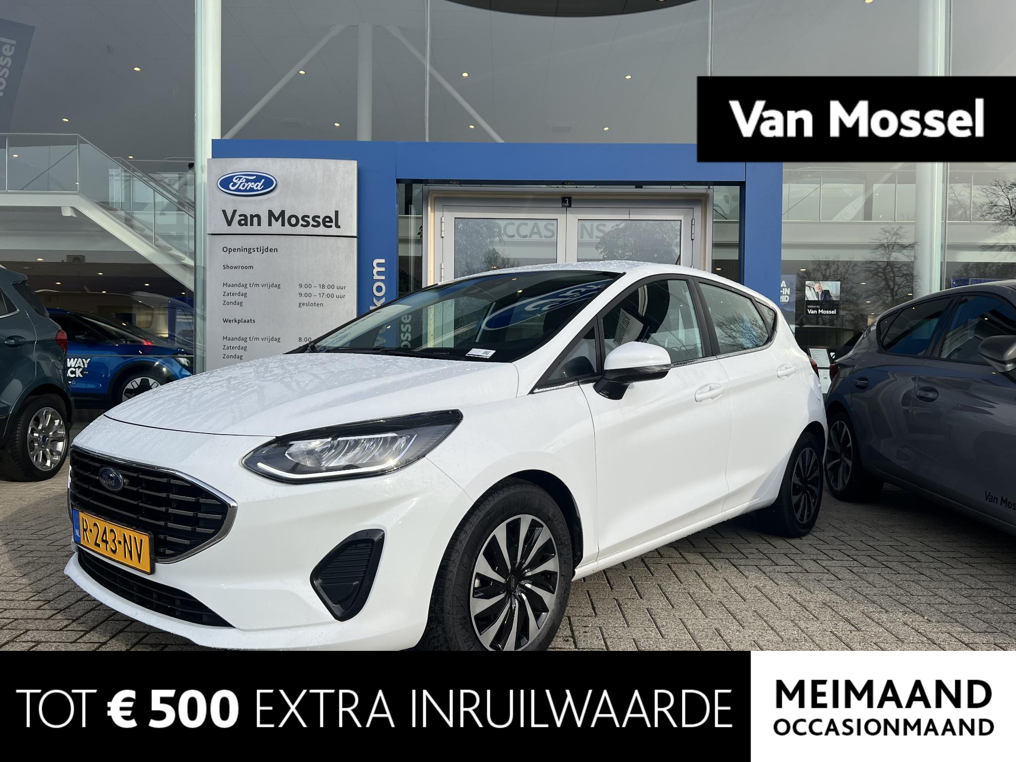 Ford Fiesta 1.0 EcoBoost Hybrid Titanium | Automaat | Navigatie | Parkeersensoren