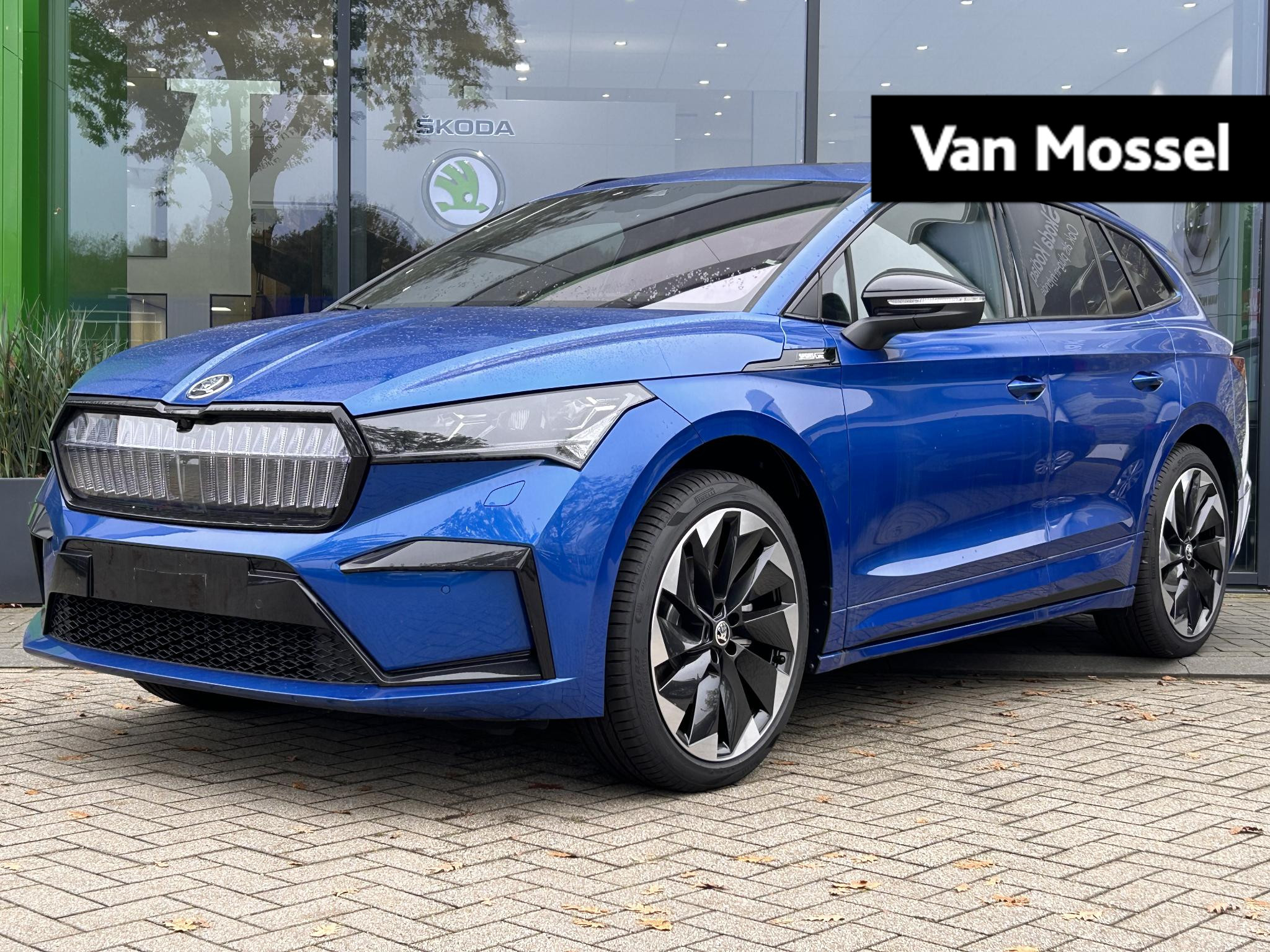 Škoda Enyaq iV 60 Sportline Business upgrade pakket | Panoramisch schuif/kanteldak | 21'' lichtmetalen velgen