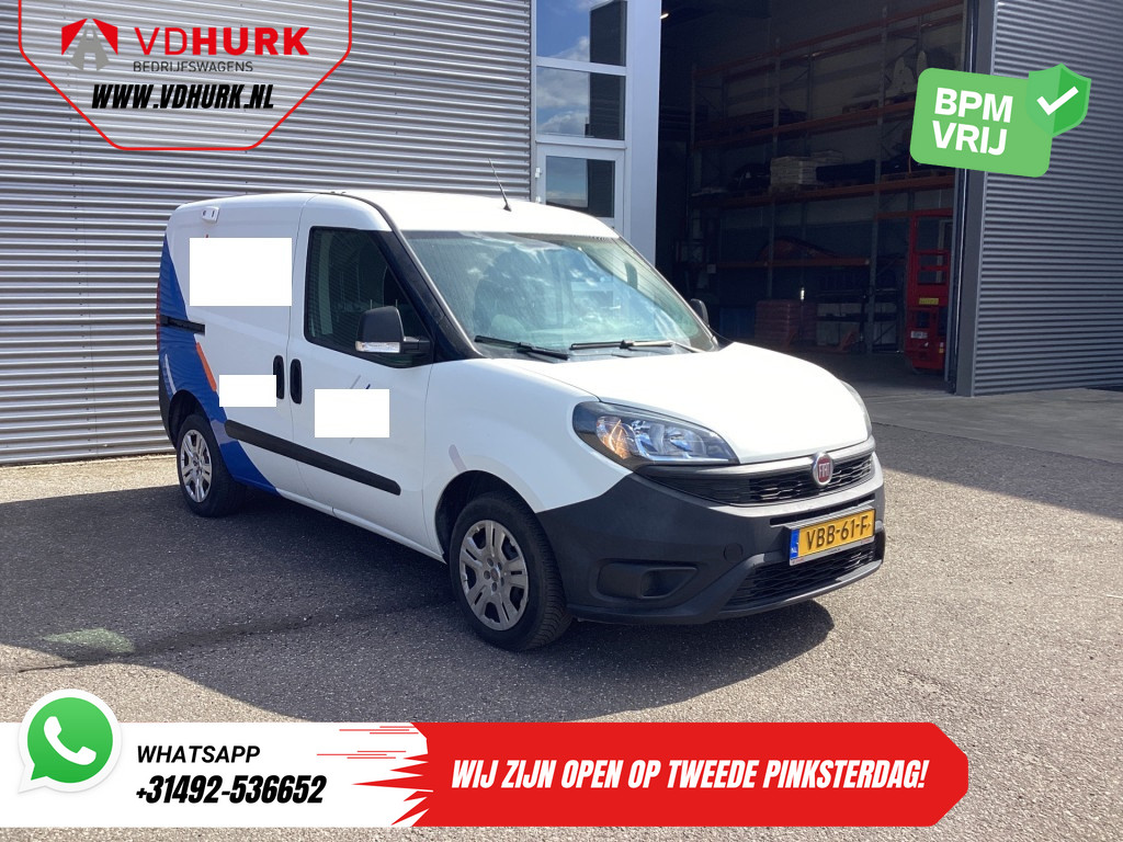 Fiat Doblò Cargo 1.3 MJ BPM VRIJ! 7x Voorraad NL Auto/ Airco/ Bluetooth/ Betimmering