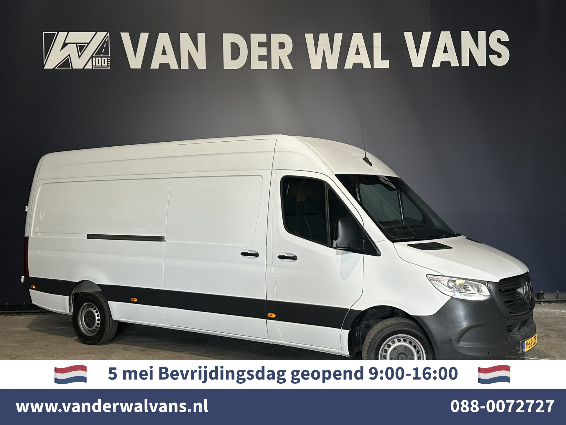 Mercedes-Benz Sprinter 317 CDI 170pk L3H2 Fabrieksgarantie Euro6 Airco | Camera | Apple Carplay | Cruisecontrol Android Auto, Parkeersensoren, Bijrijdersbank | Stoelverwarming | MBUX