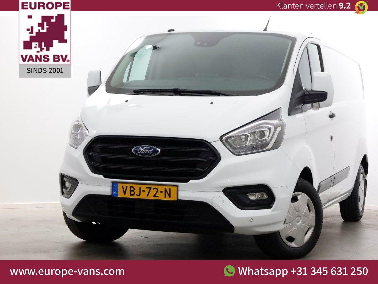 Ford Transit Custom 2.0 TDCI 130pk E6 L2H1 Trend Airco/Navi/Camera 07-2019