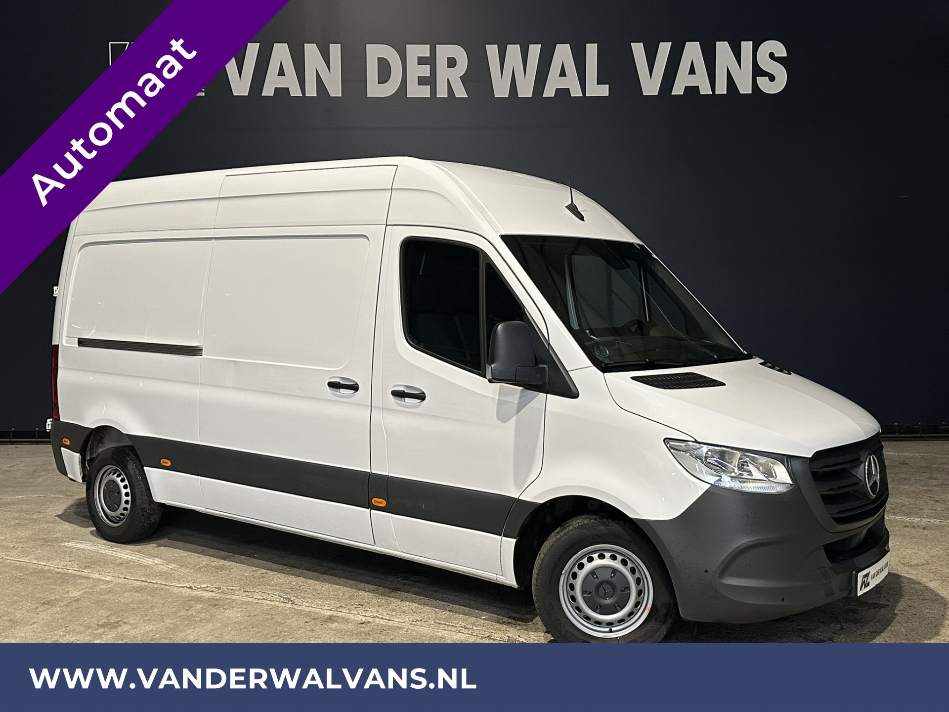 Mercedes-Benz Sprinter 215 CDI 150pk 9G-Tronic Automaat L2H2 Euro6 Airco | Camera | Navigatie | Adaptieve Cruisecontrol | Apple Carplay Android Auto, Parkeersensoren, Bijrijdersbank