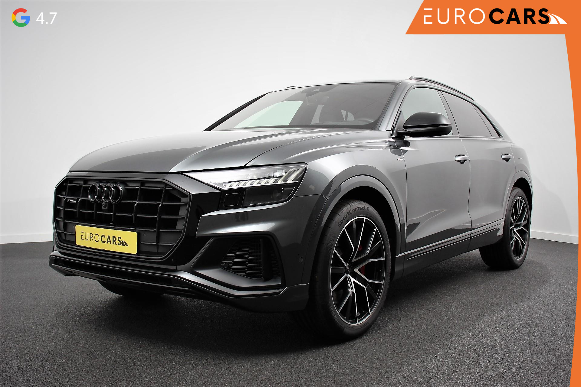 Audi Q8 55 TFSI e PHEV quattro Pro Line S-Line 3* S-Line Leder B&O Trekhaak Electrisch Luchtvering Led Dab Led Blackpack