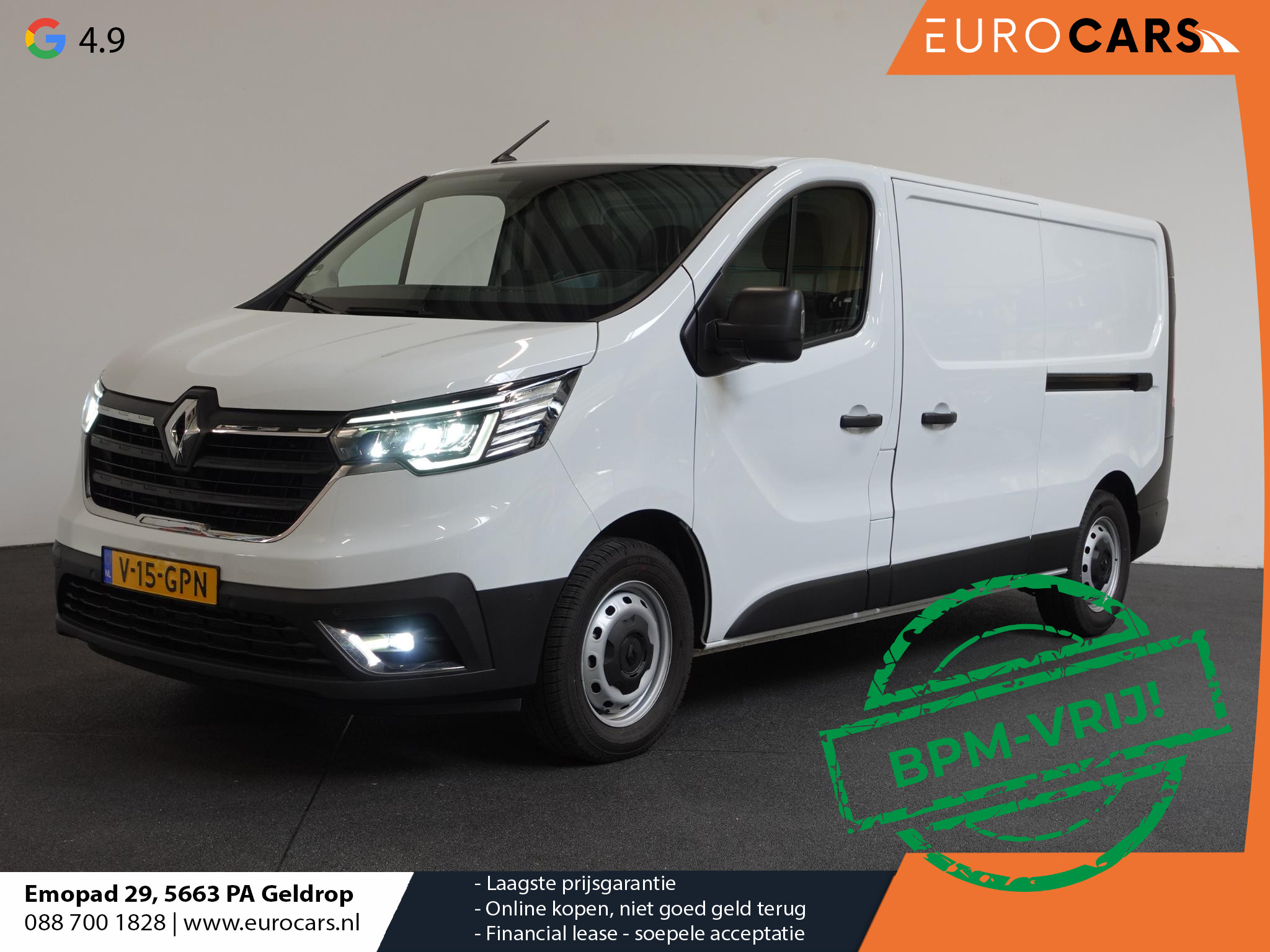 Renault Trafic 2.0 Blue dCi 150PK T30 L2H1 Advance 2x Schuifdeur Airco Bluetooth Camera Cruise PDC Trekhaak