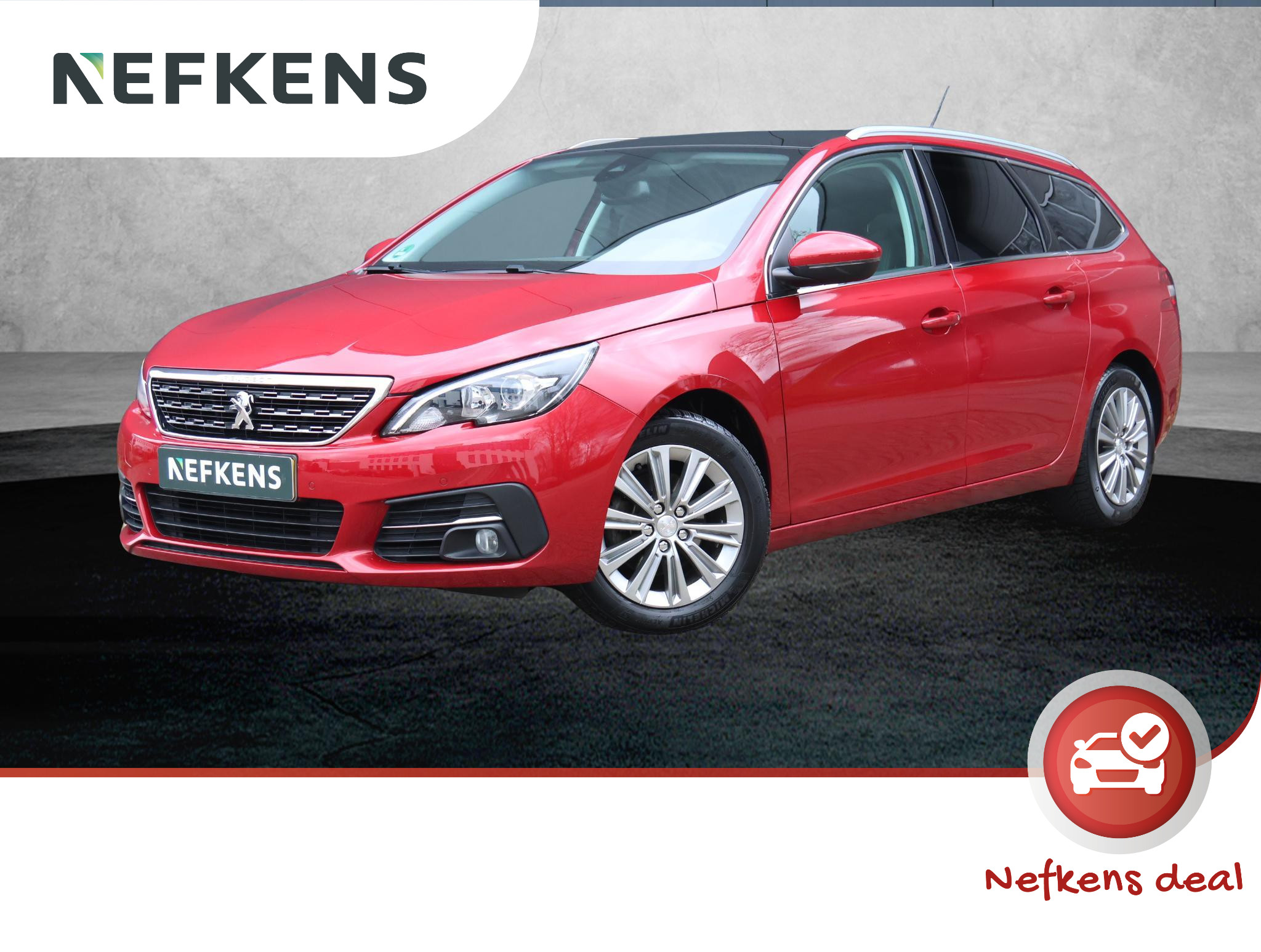 Peugeot 308 SW 110pk Premium | 1ste eigenaar | Glazen dak | Camera | Navigatie