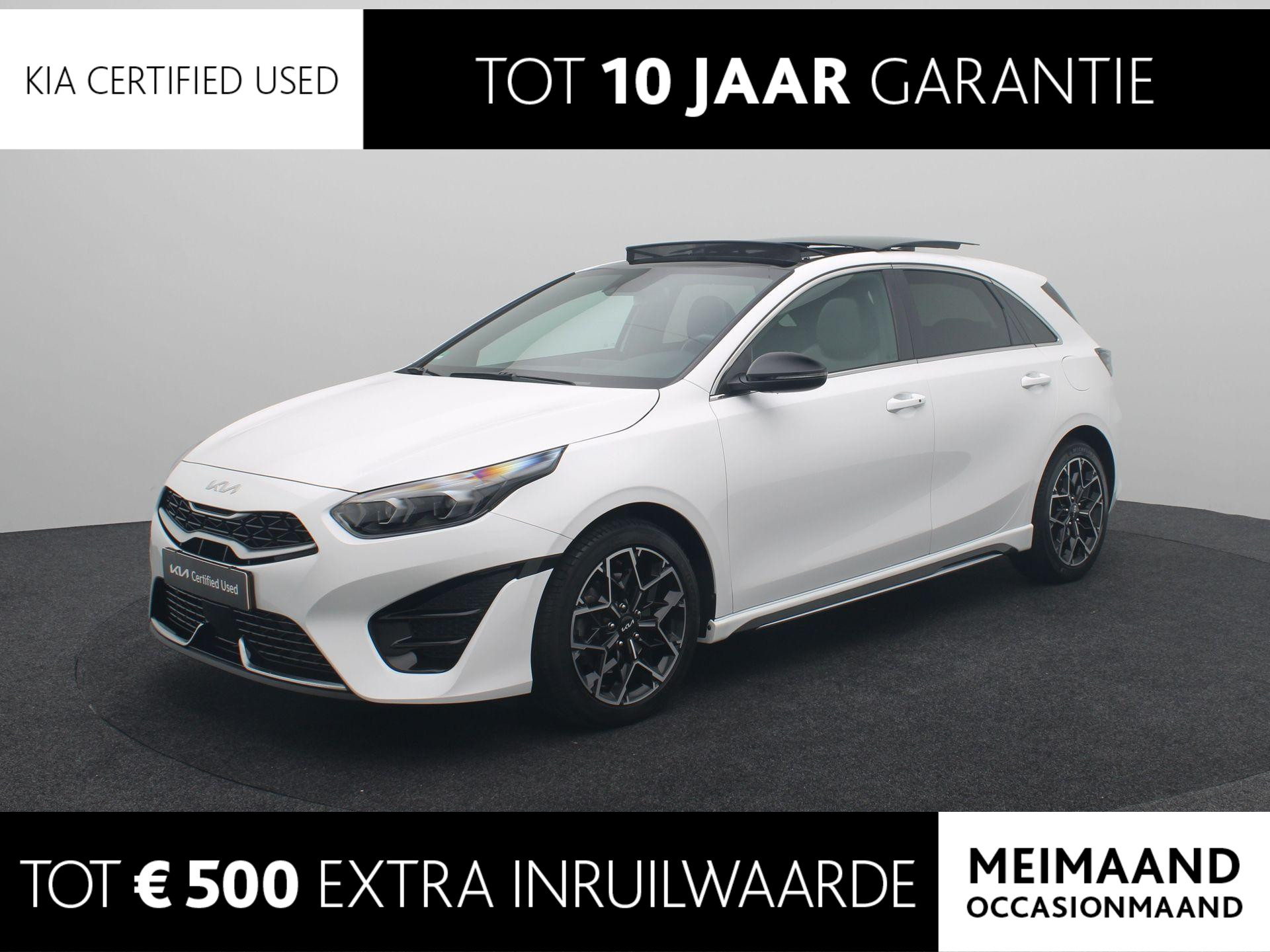 Kia Ceed 1.0 T-GDi GT-Line | Pano Dak | Stoel en Stuur Verwarming | 18" velgen | Sportief | Camera | Cruise Control | Navigatie | Parkeer Sensoren