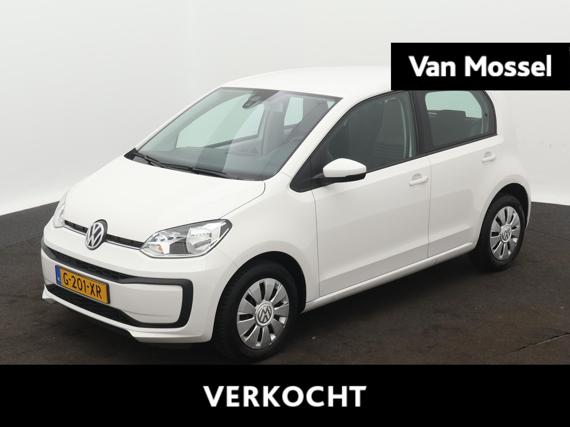 Volkswagen up! 1.0 BMT move up! 60 PK | Airco | Bluetooth | DAB+ | Telefoonhouder | Elektrische ramen | LED dagrijverlichting | Buitenspiegels elektrisch verstel- en verwarmbaar |