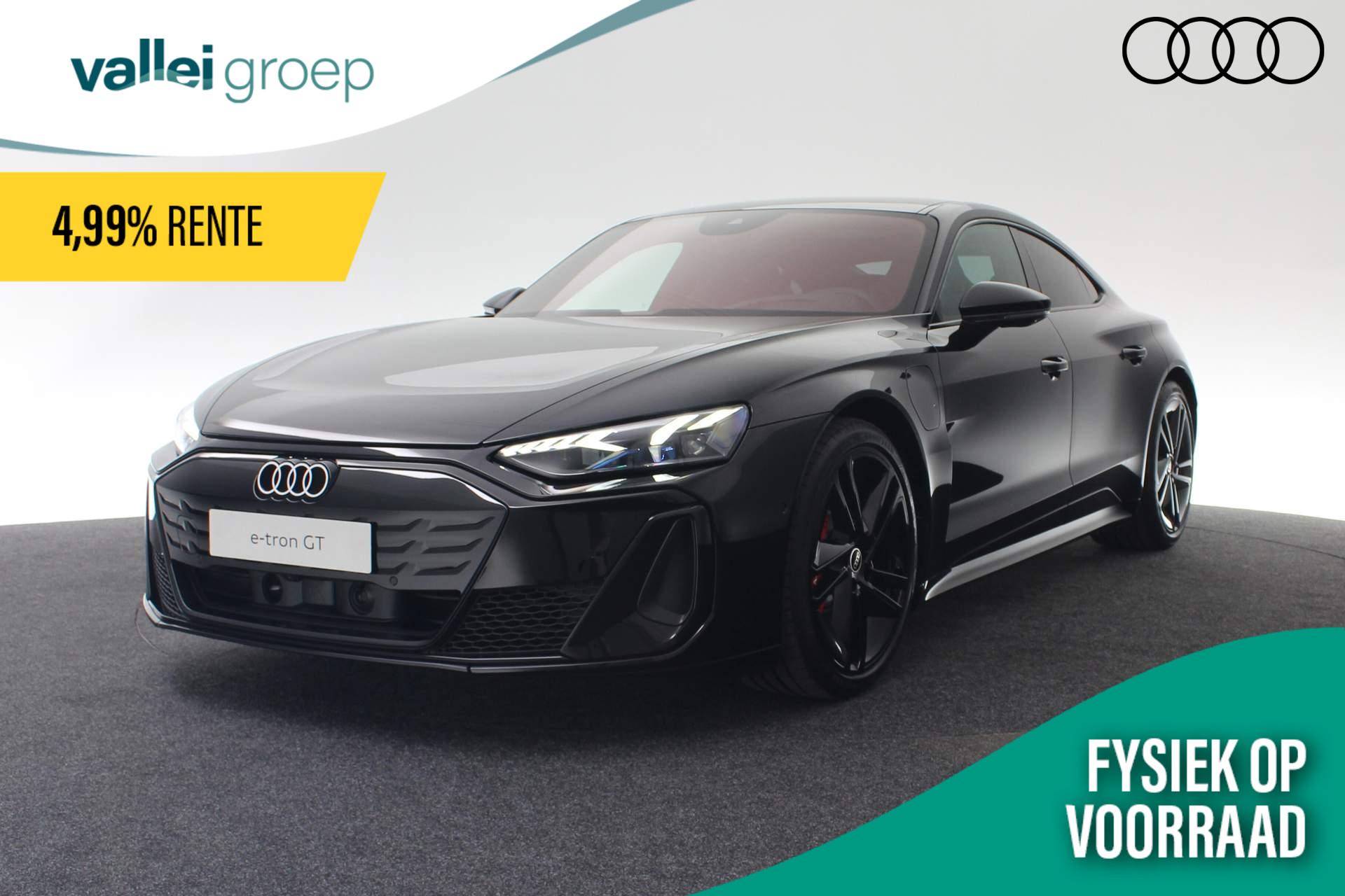 Audi e-tron GT Sportback S 105 kWh 435 kW / 592 pk Quattro | Assistentiepakket plus remote | Glazen Panoramadak smart glass | Vierwiel- en Sportbesturing | Head-up Display