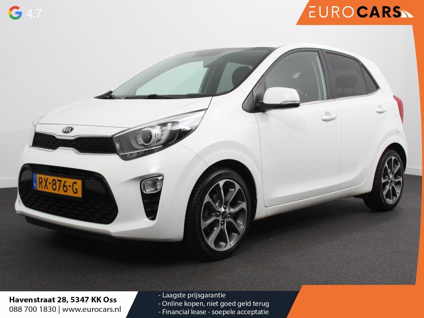 Kia Picanto 1.0 CVVT Design Edition Navigatie Camera Climate Control Lichtmetalen Velgen Cruise Control