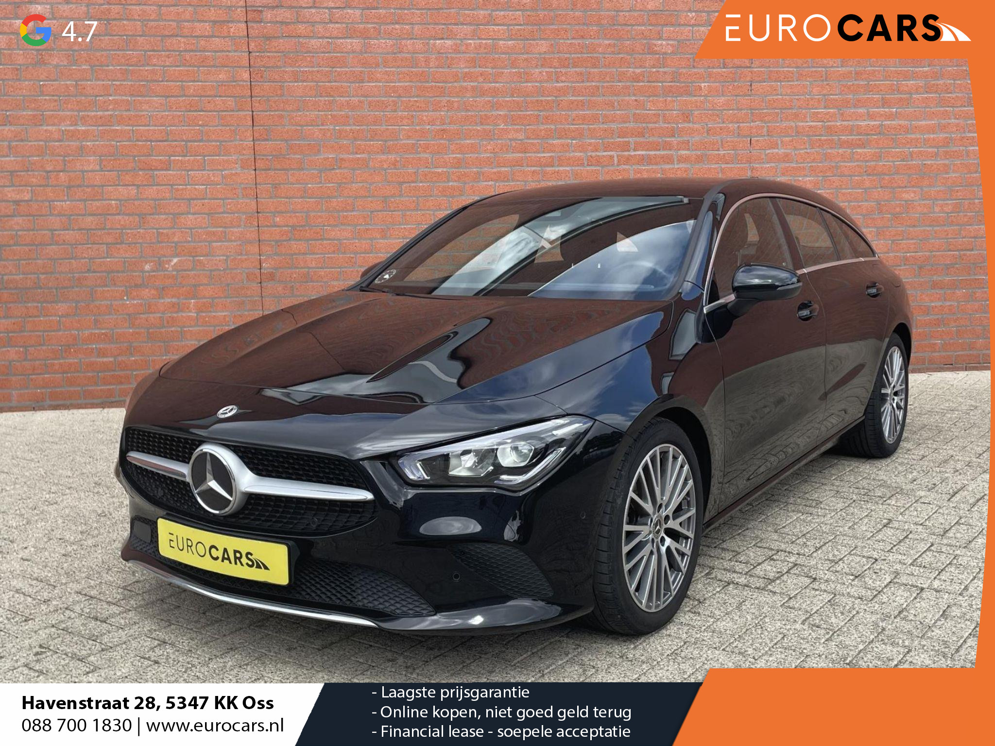 Mercedes-Benz CLA Shooting Brake 200 163pk DCT Progressive Navigatie Camera Parkeersensoren Elektrische achterklep Stoelverwarming Cruise Control Ledverlichting Climate Control