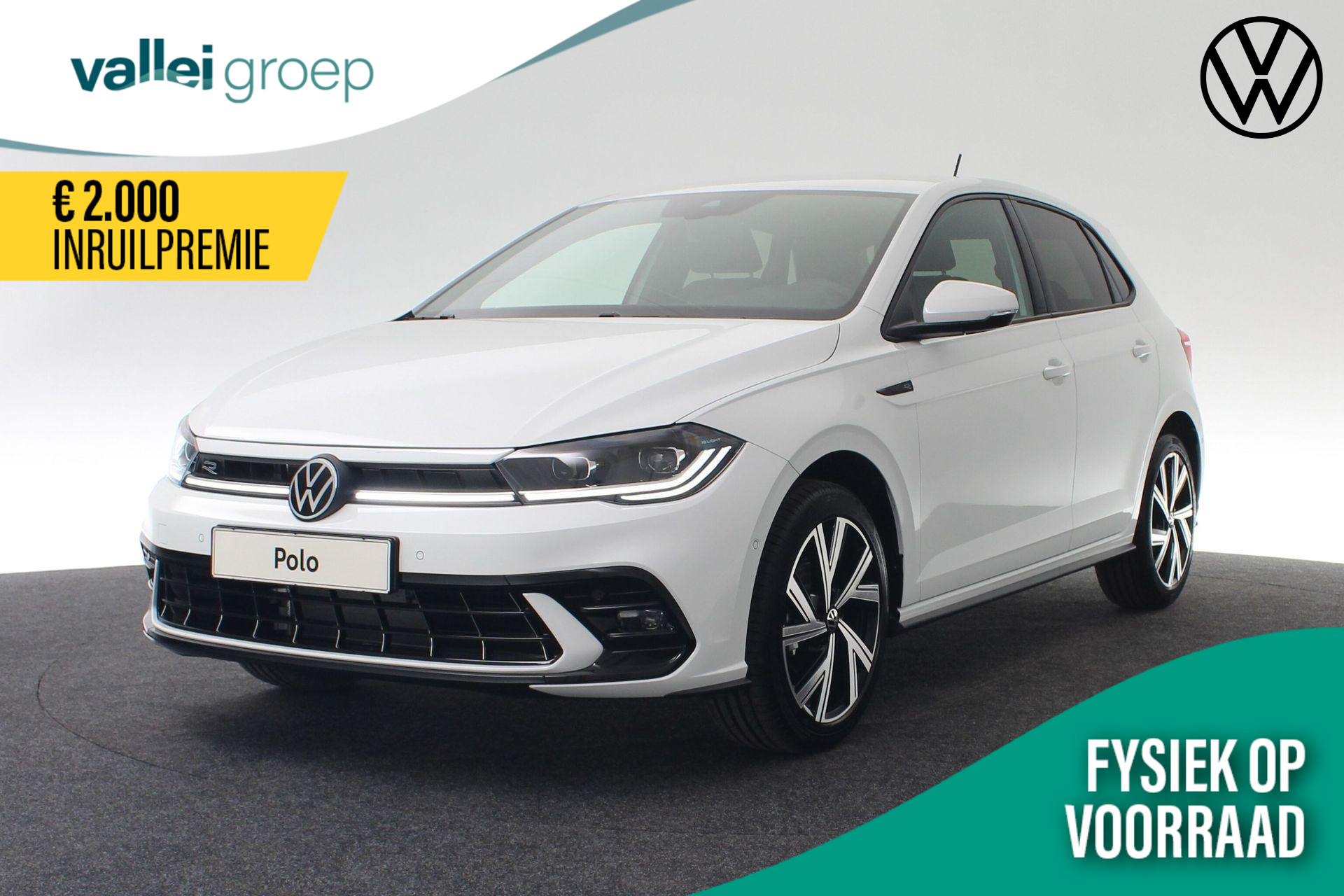 Volkswagen Polo R-Line Edition 1.0 TSI 70 kW / 95 pk | Camera | IQ Light | Stoelverwarming | Navi | ACC | 17 inch