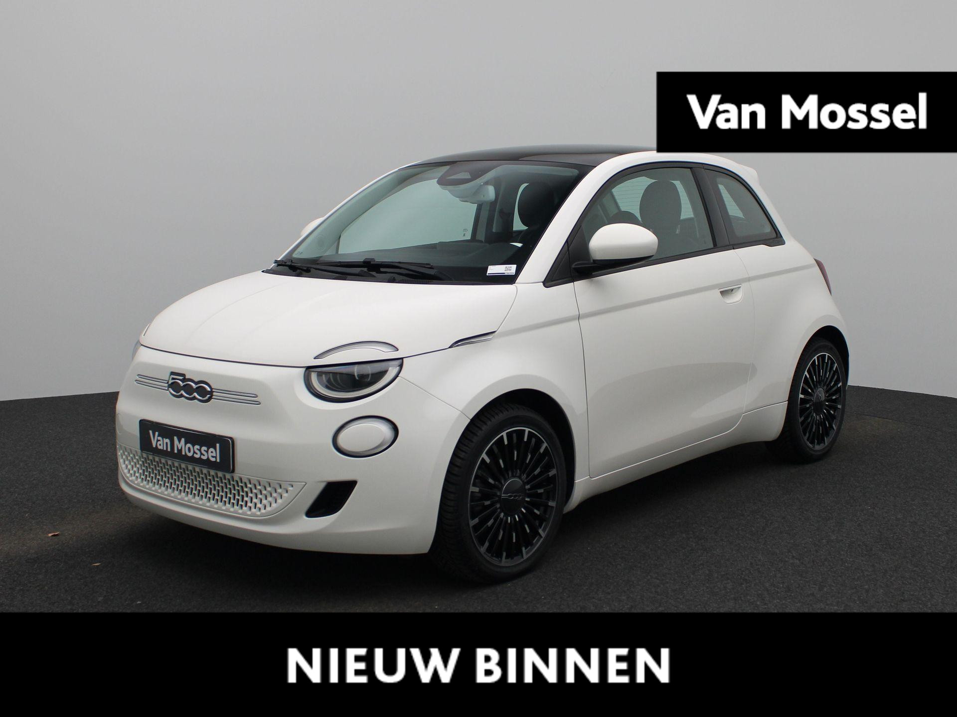 Fiat 500e La Prima 42 kWh | ACHTERUITRIJCAMERA | STOELVERWARMING | APPLE CARPLAY | CRUISE CONTROL | CLIMATE CONTROL |