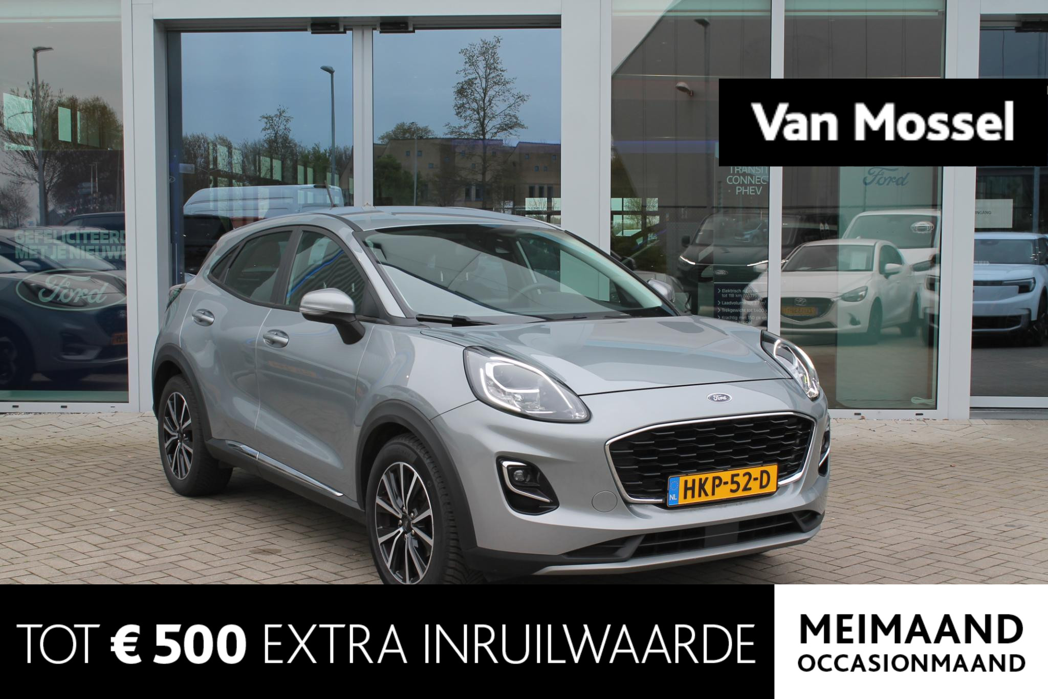 Ford Puma 1.0i Ecoboost 92kW Titanium Cruise control | Airco | Navigatie | Apple carplay | DAB | Armsteun