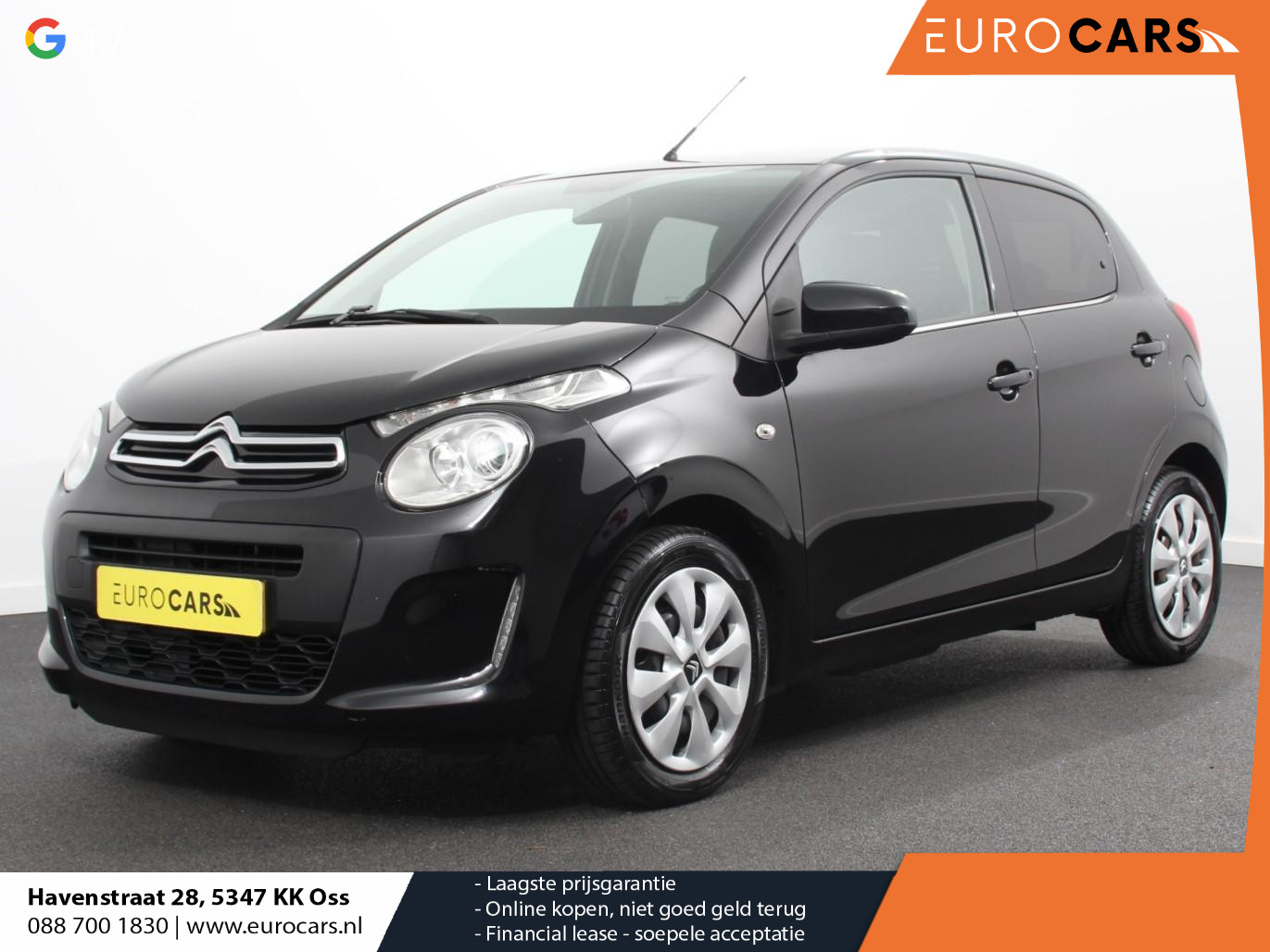 Citroën C1 1.0 VTi Feel Pack Look Pack Comfort Airco Bluetooth Led 5 deurs