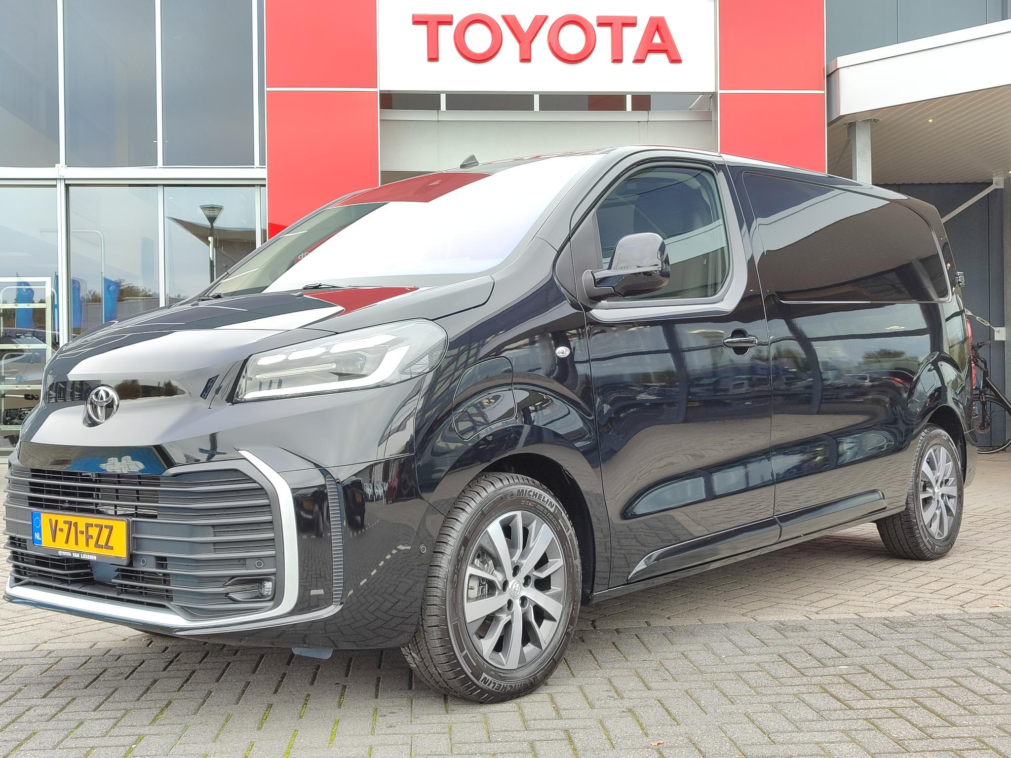 Toyota ProAce Worker PROFESSIONAL 75KWH ELECTRIC NIEUW MODEL STOELVERW NAVI DIGITAAL DASHBOARD CRUISE CLIMA KEYLESS LM-VELGEN CAMERA PARK-SENSOREN APPLE/ANDROID