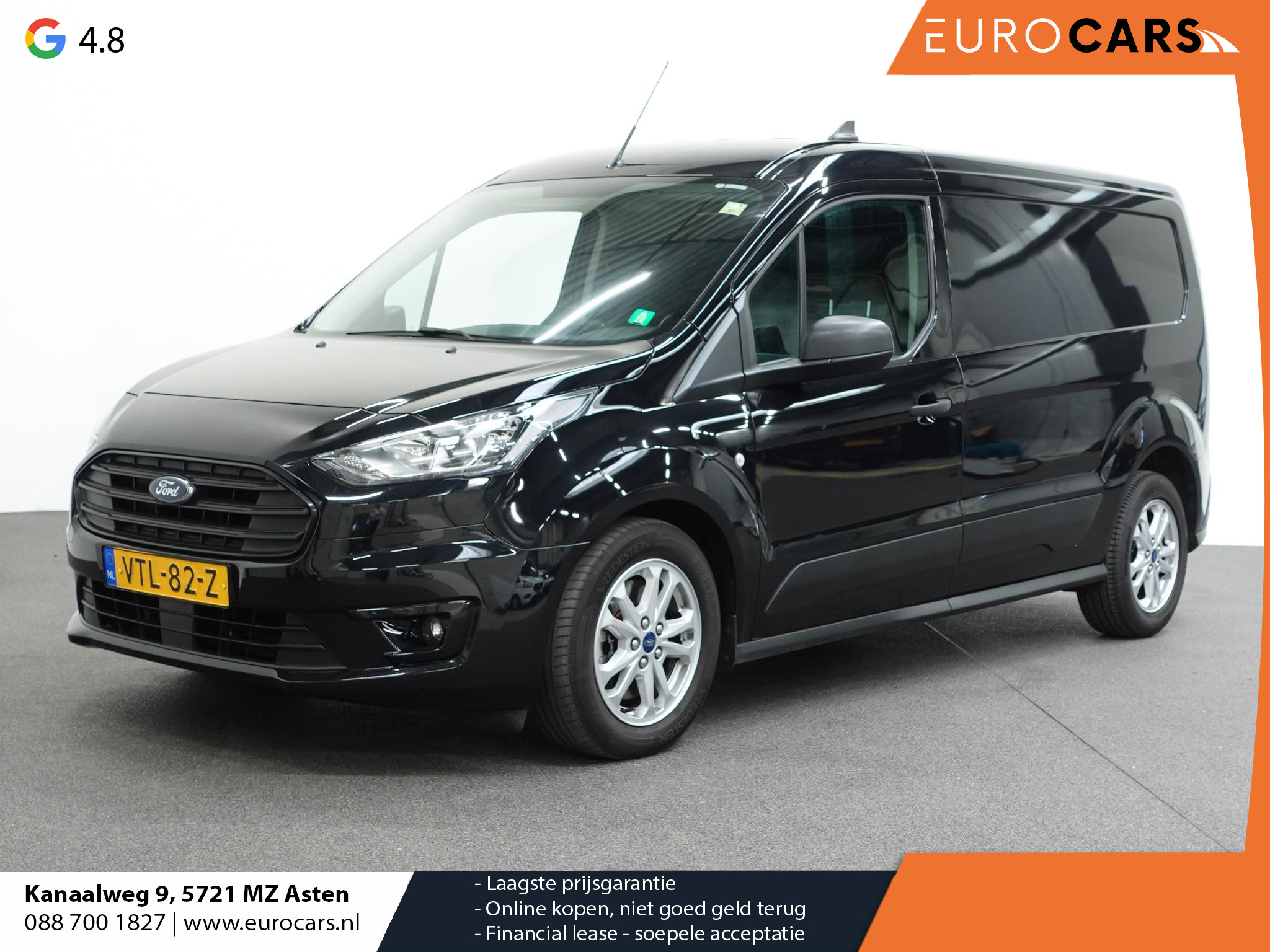 Ford Transit Connect 1.5 Automaat L2 Trend Navigatie Airco Parkeersensoren Cruise Control Camera